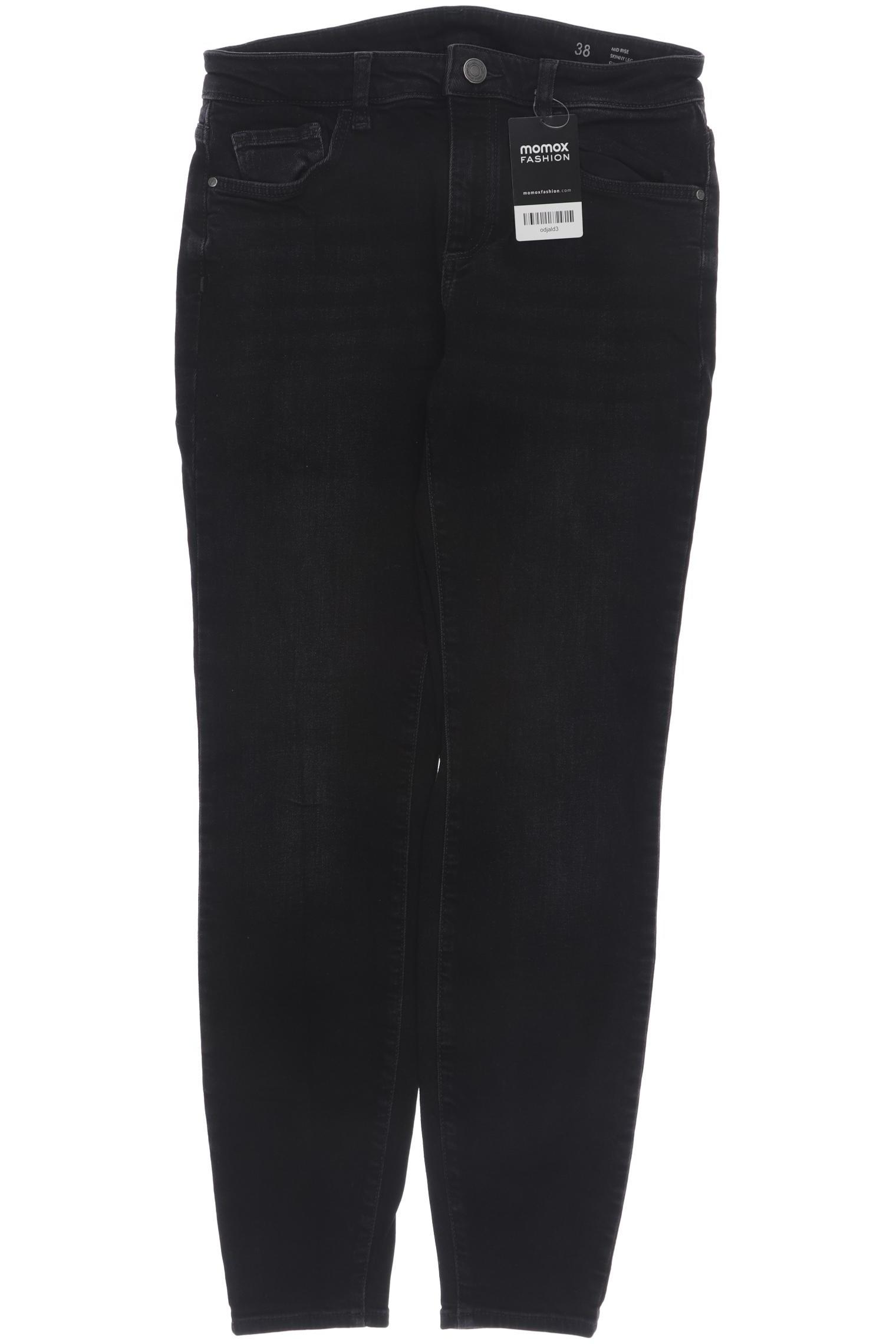 

Massimo Dutti Damen Jeans, schwarz, Gr. 38