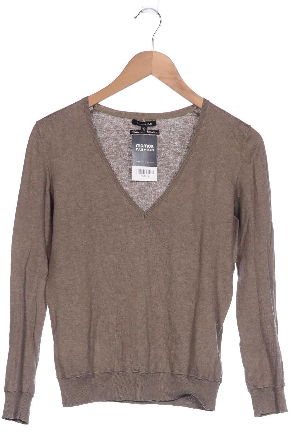 

Massimo Dutti Damen Pullover, braun, Gr. 32