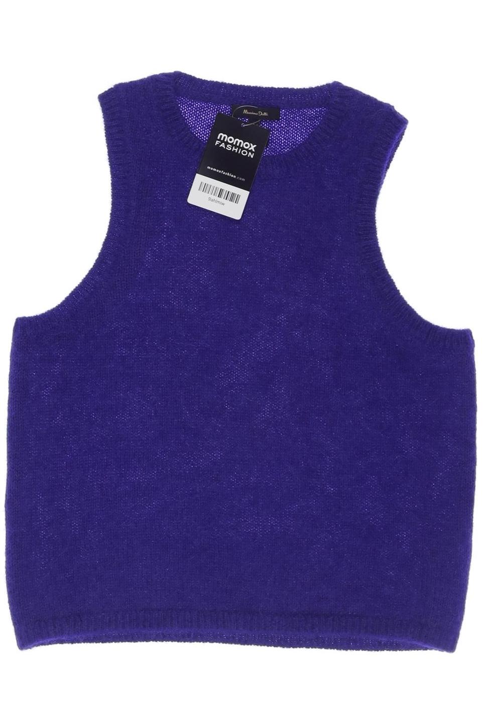 

Massimo Dutti Damen Top, marineblau, Gr. 42