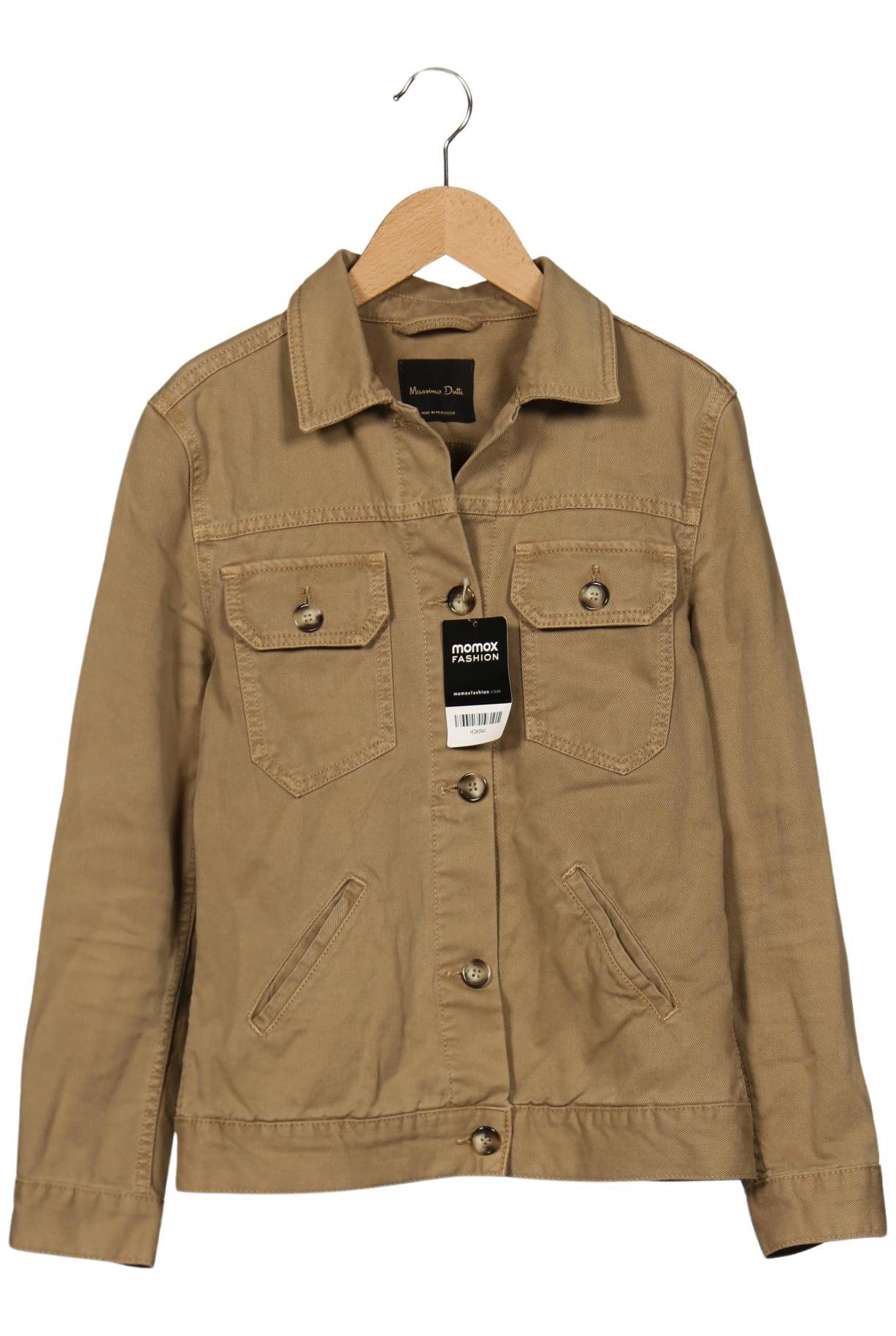 

Massimo Dutti Damen Jacke, beige, Gr. 36