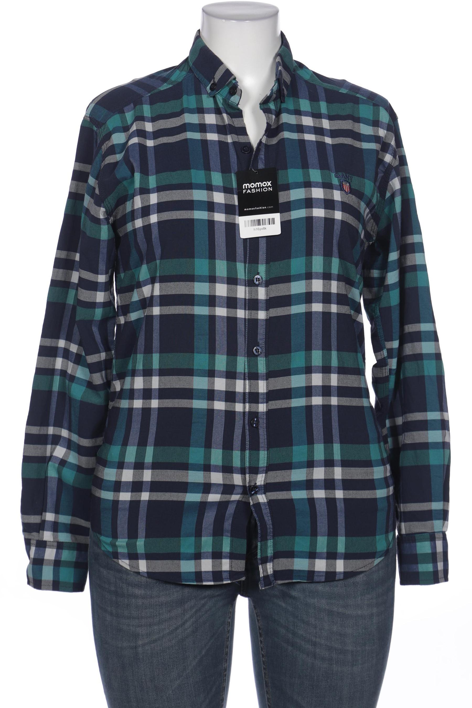 

Massimo Dutti Damen Bluse, marineblau, Gr. 44