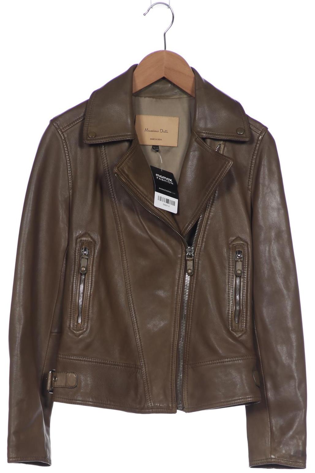 

Massimo Dutti Damen Jacke, grün, Gr. 34