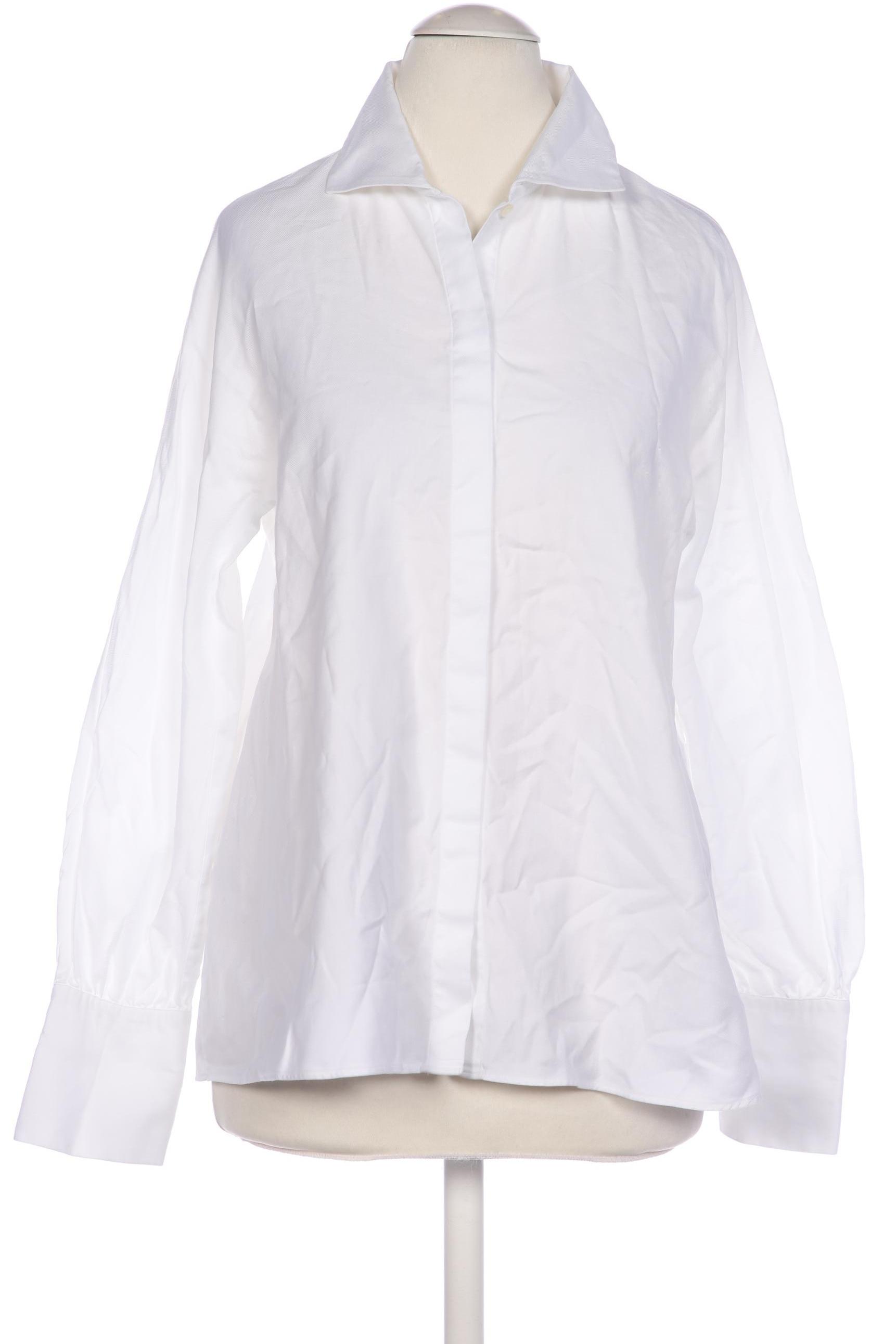 

Massimo Dutti Damen Bluse, weiß, Gr. 34