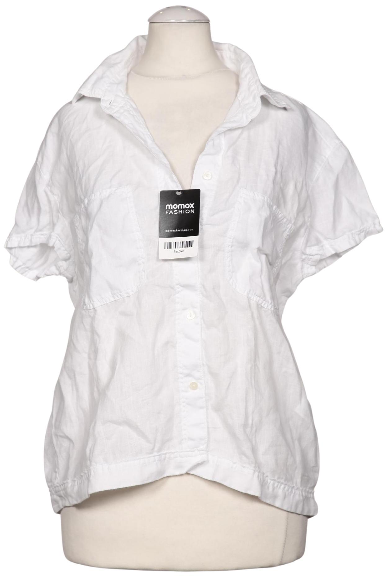 

Massimo Dutti Damen Bluse, weiß, Gr. 34