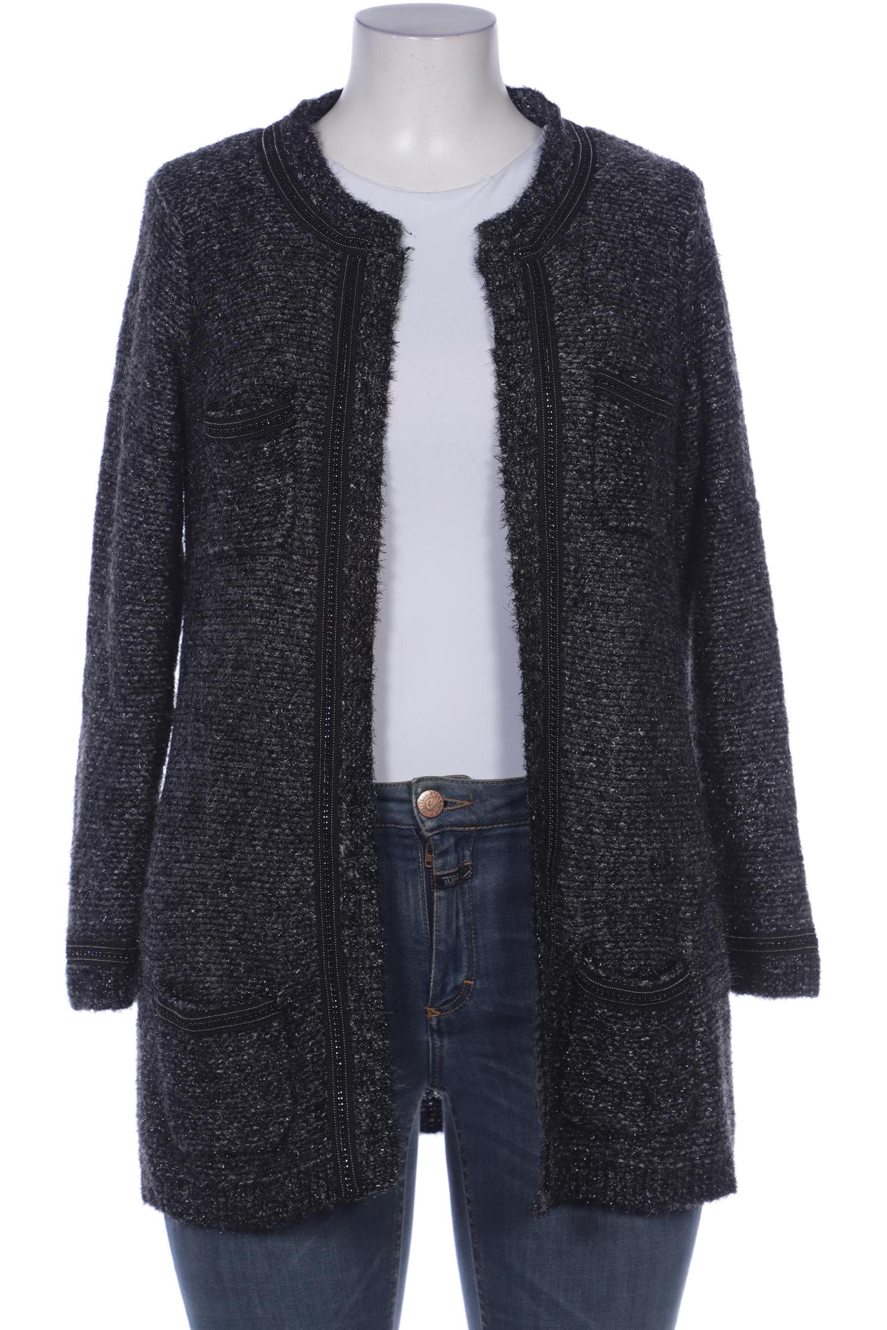 

Massimo Dutti Damen Strickjacke, grau, Gr. 44