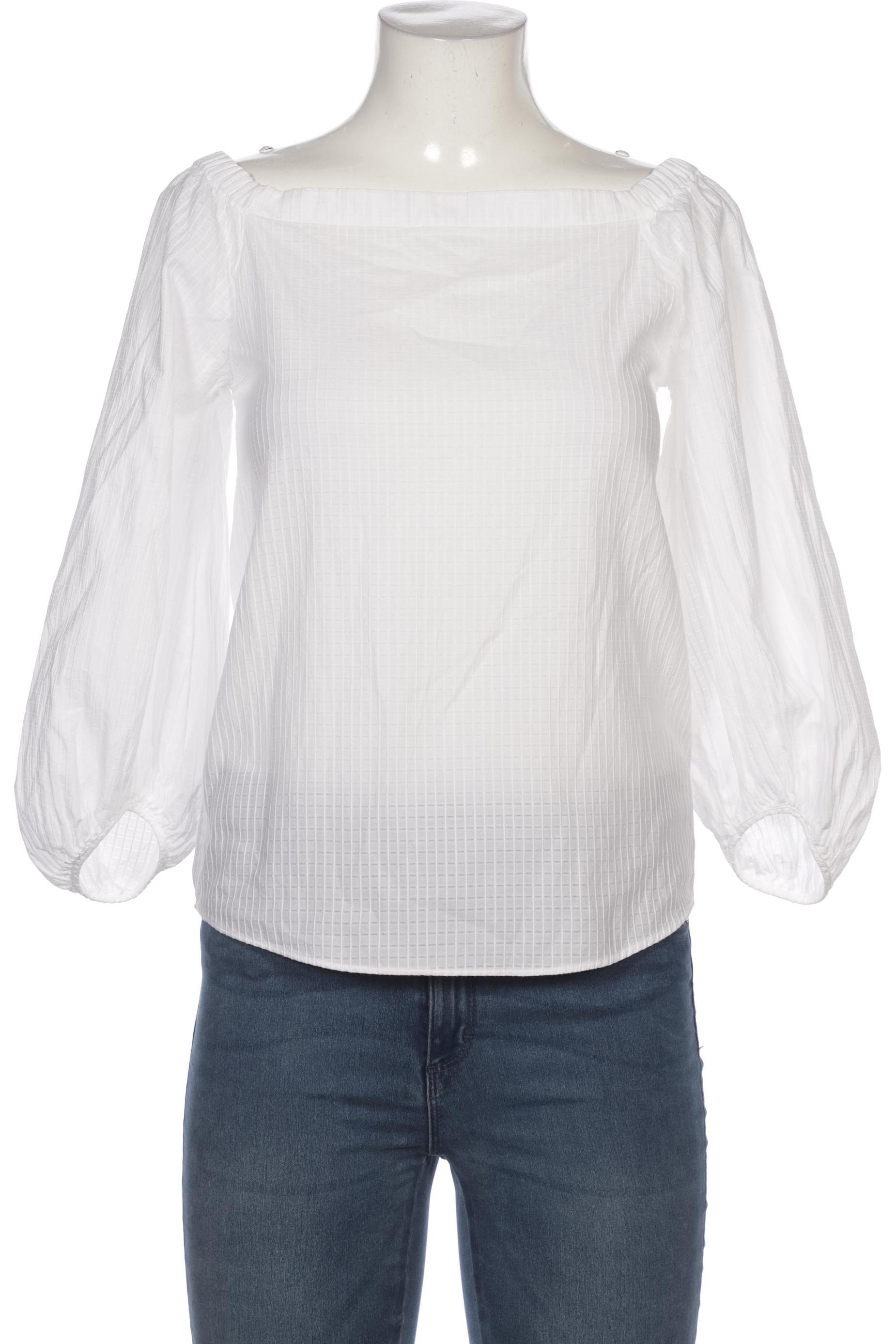

Massimo Dutti Damen Bluse, weiß, Gr. 38