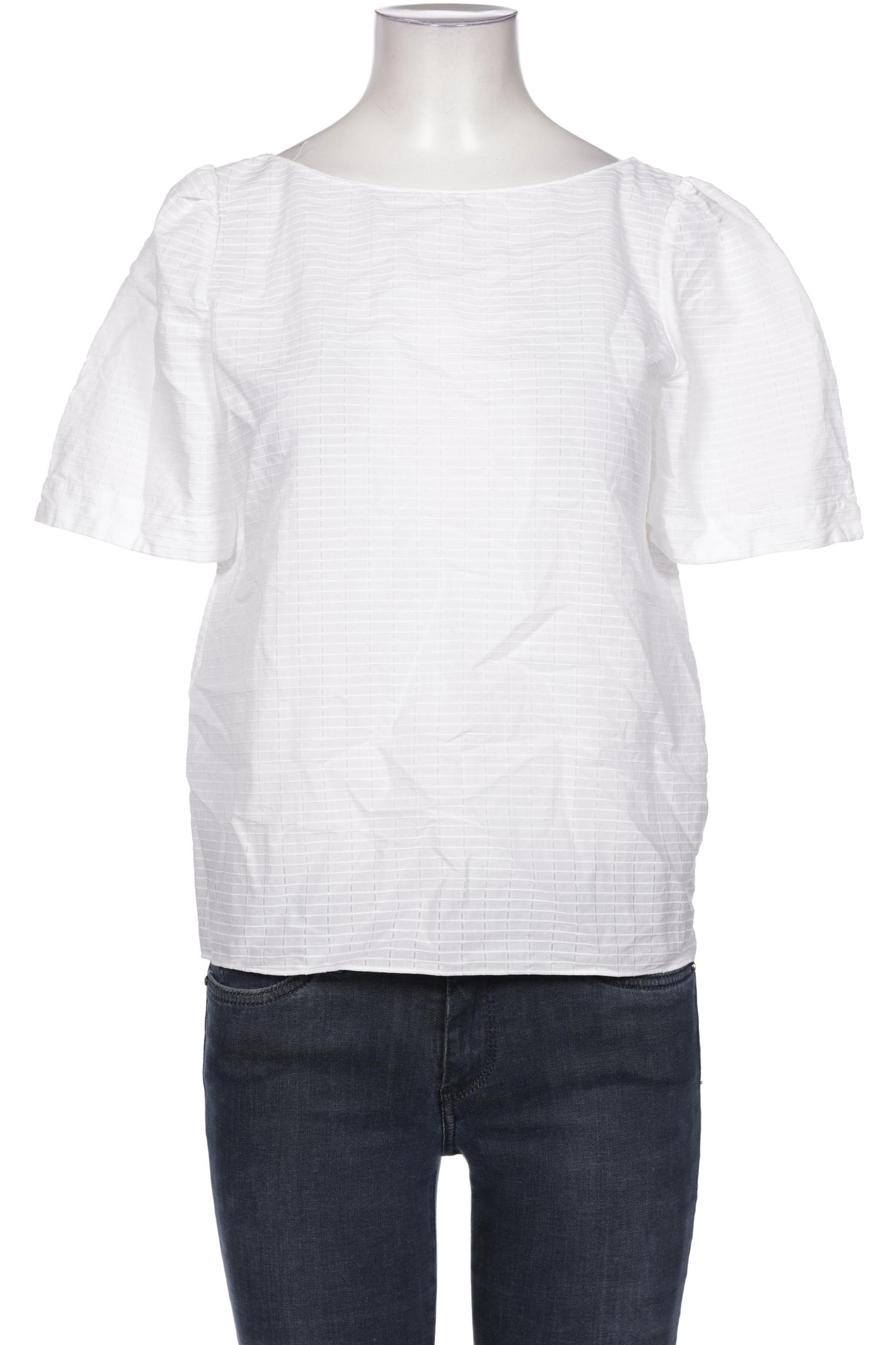 

Massimo Dutti Damen Bluse, weiß, Gr. 36