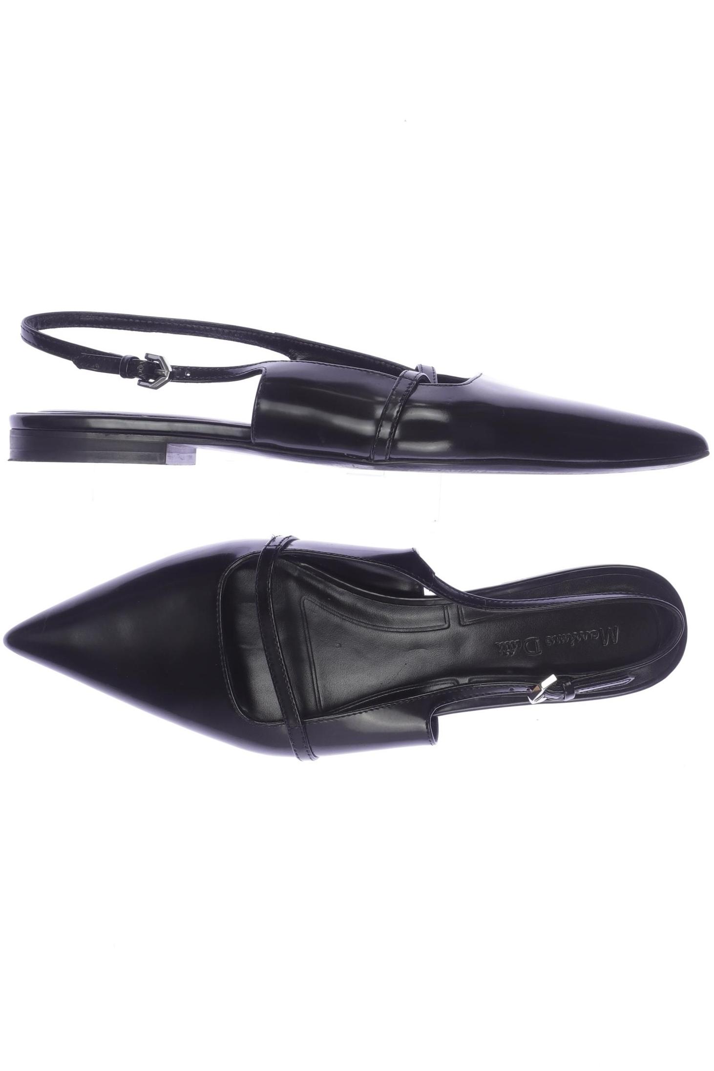 

Massimo Dutti Damen Sandale, schwarz, Gr. 39