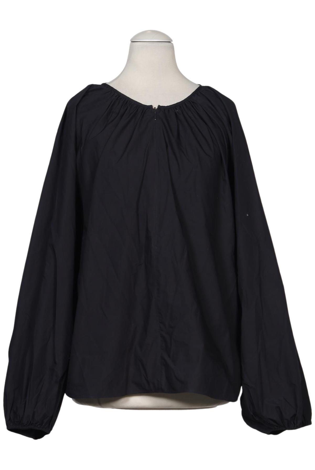 

Massimo Dutti Damen Bluse, marineblau, Gr. 36