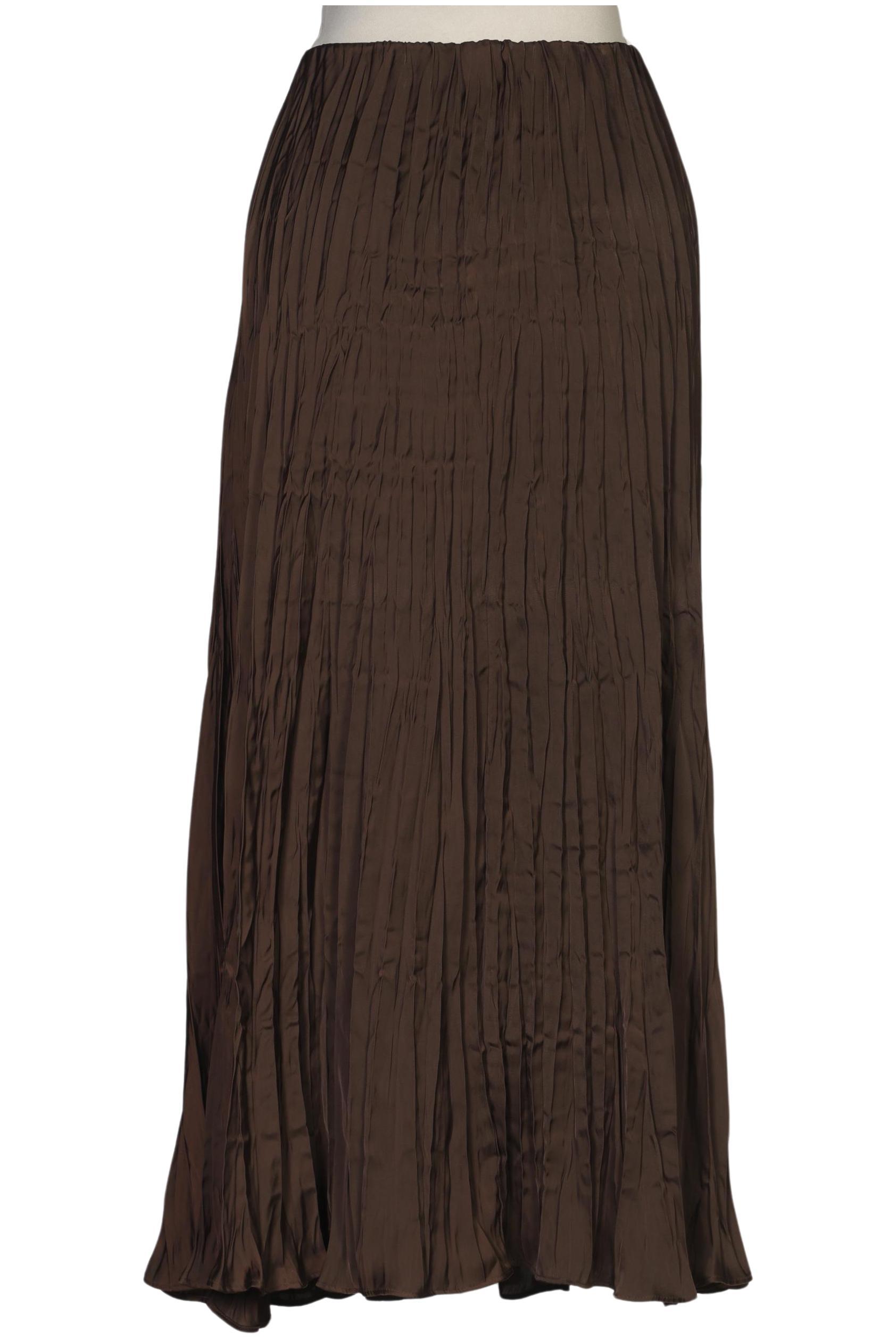 

Massimo Dutti Damen Rock, braun, Gr. 38