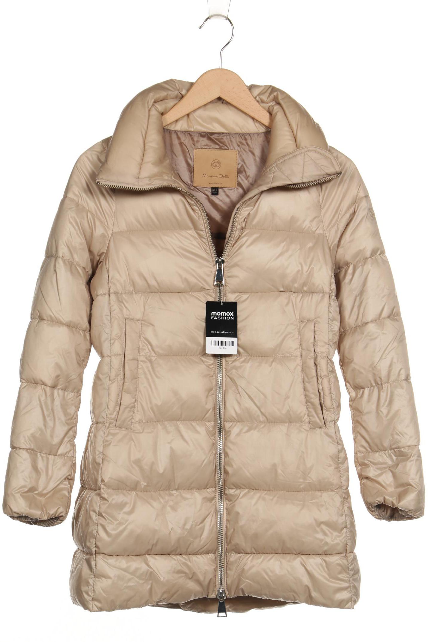 

Massimo Dutti Damen Mantel, beige, Gr. 34