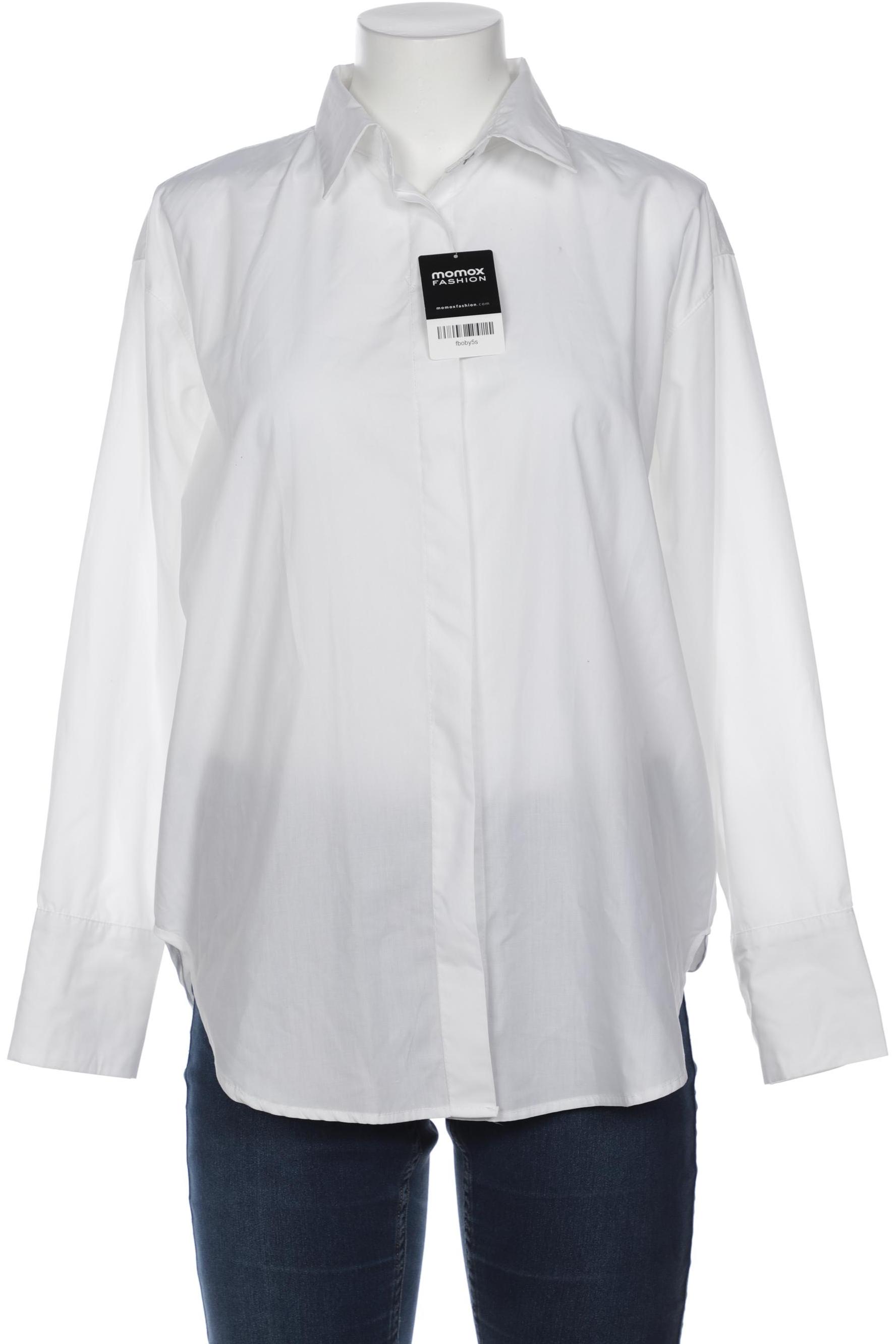 

Massimo Dutti Damen Bluse, weiß, Gr. 38