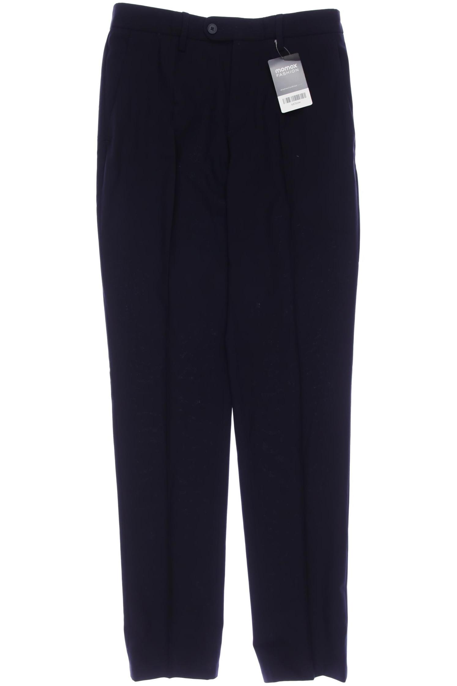

Massimo Dutti Damen Stoffhose, marineblau, Gr. 38
