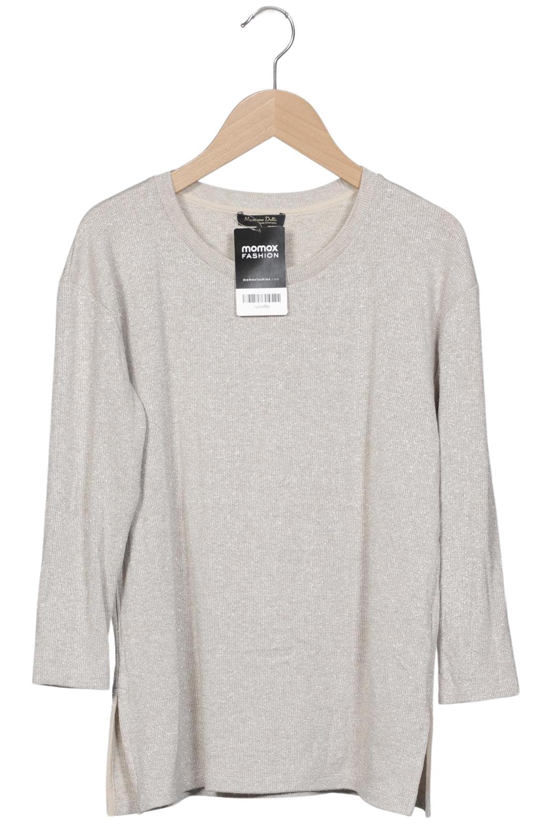 

Massimo Dutti Damen Langarmshirt, grau, Gr. 34