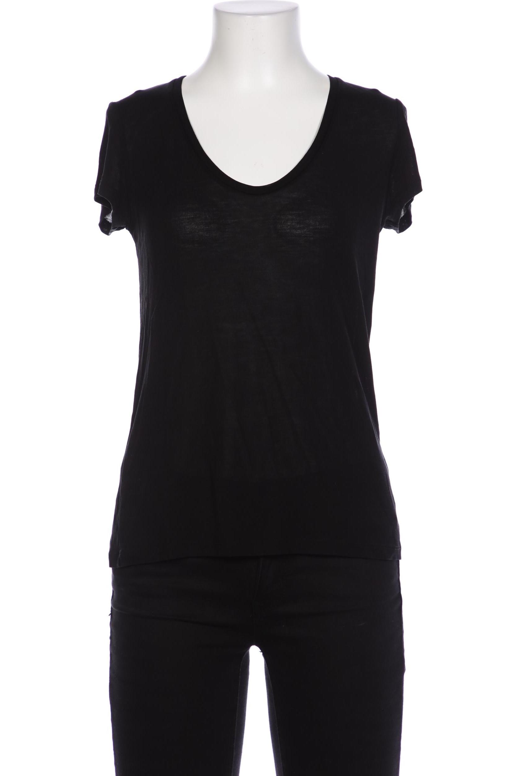 

Massimo Dutti Damen T-Shirt, schwarz, Gr. 34