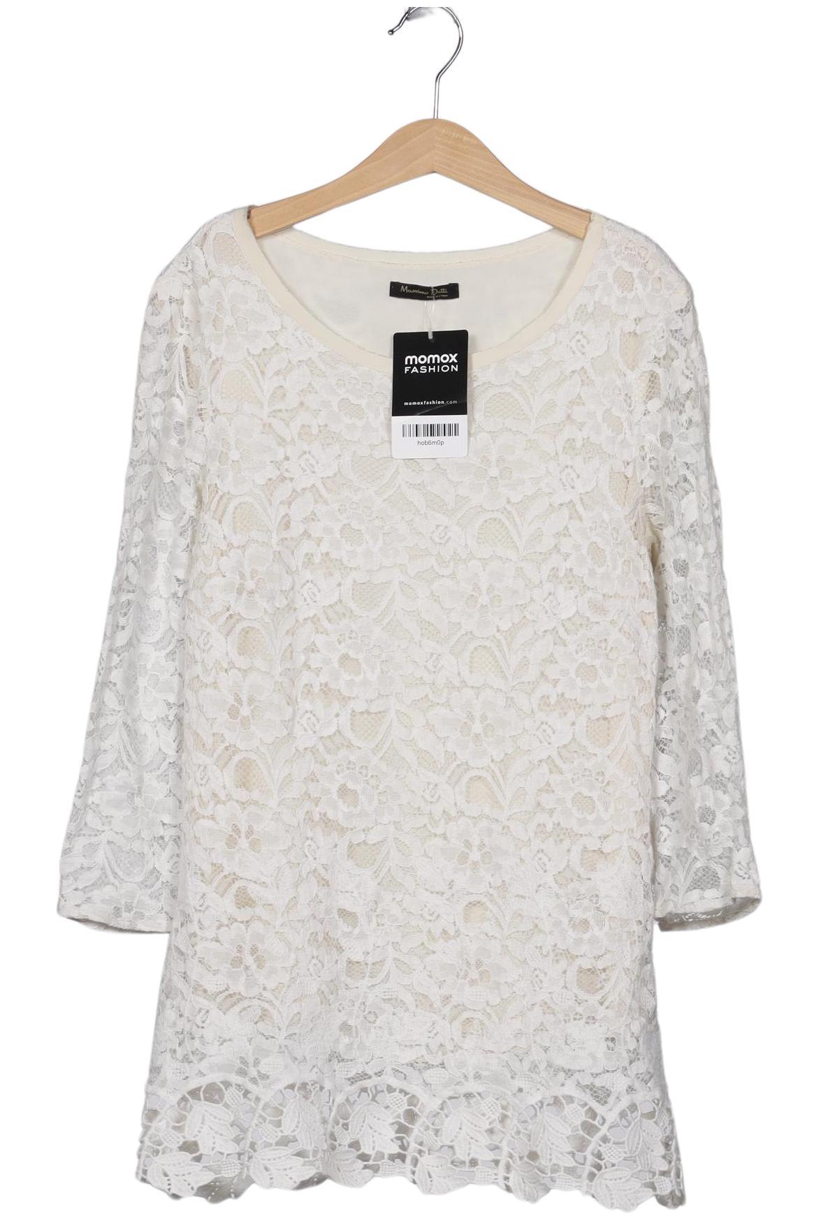 

Massimo Dutti Damen Langarmshirt, cremeweiß, Gr. 38