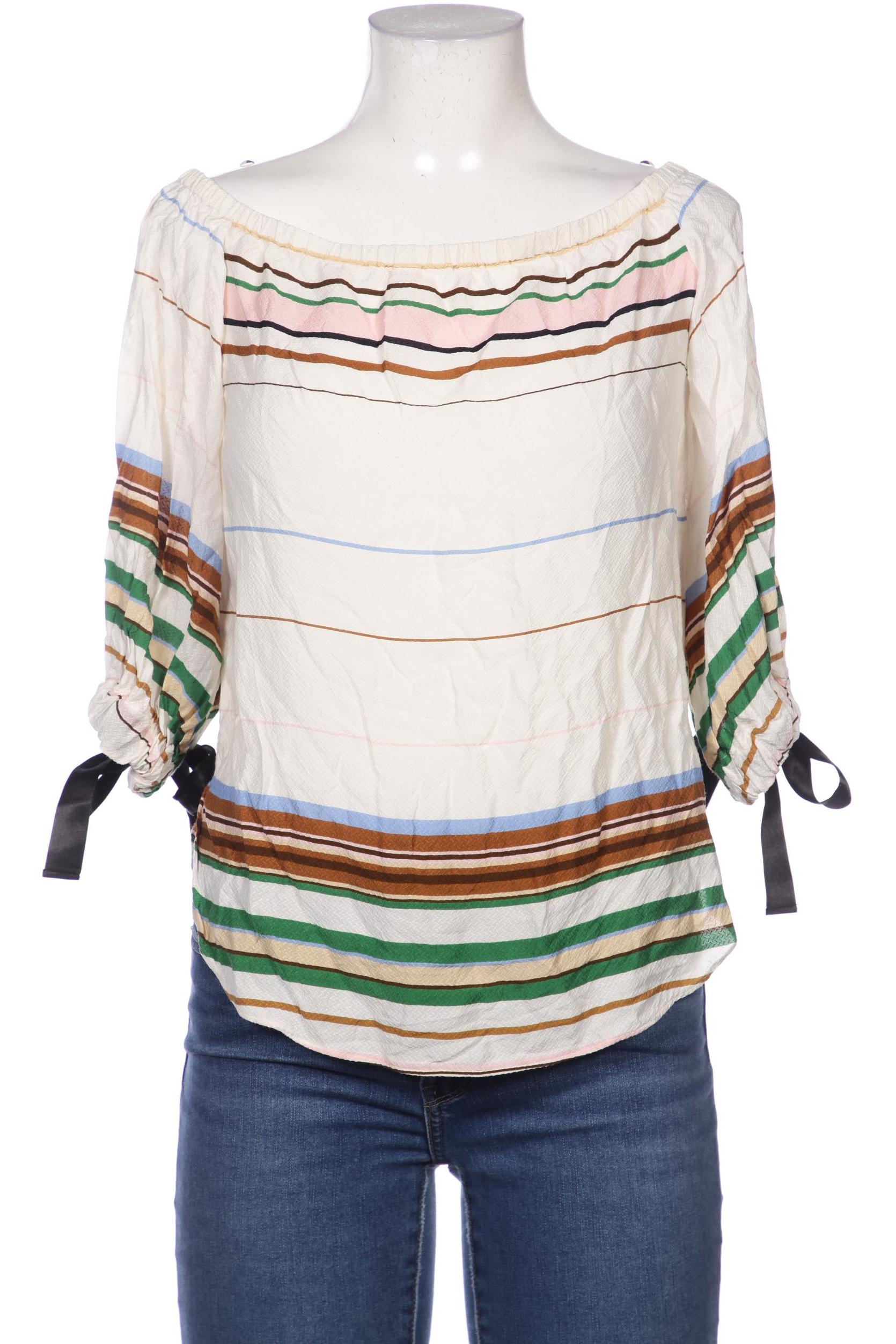 

Massimo Dutti Damen Bluse, cremeweiß, Gr. 38