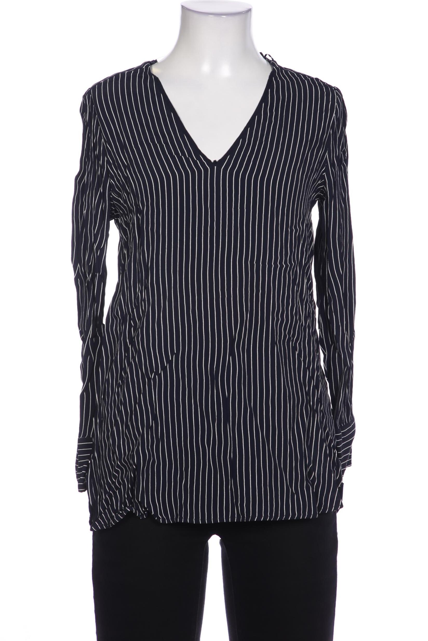 

Massimo Dutti Damen Bluse, marineblau, Gr. 38