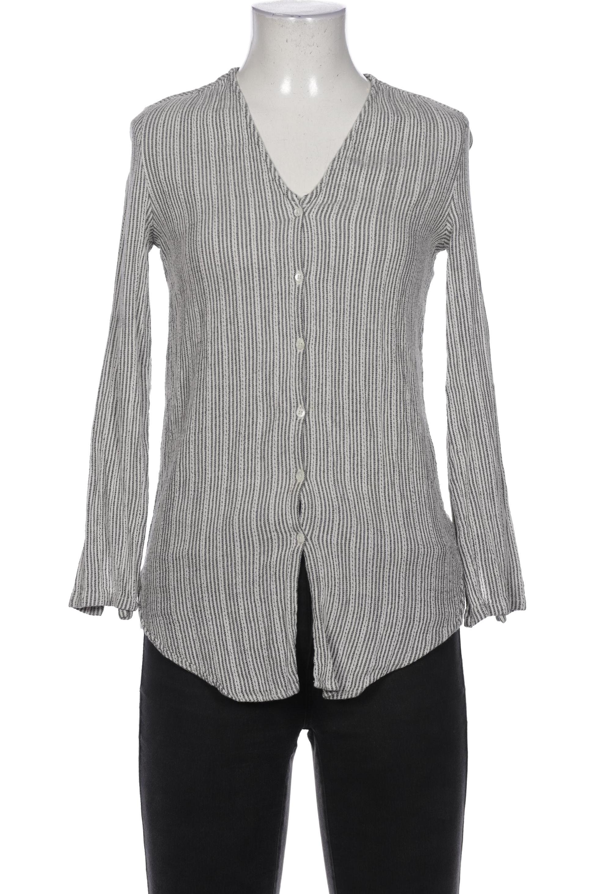 

Massimo Dutti Damen Bluse, grau, Gr. 34