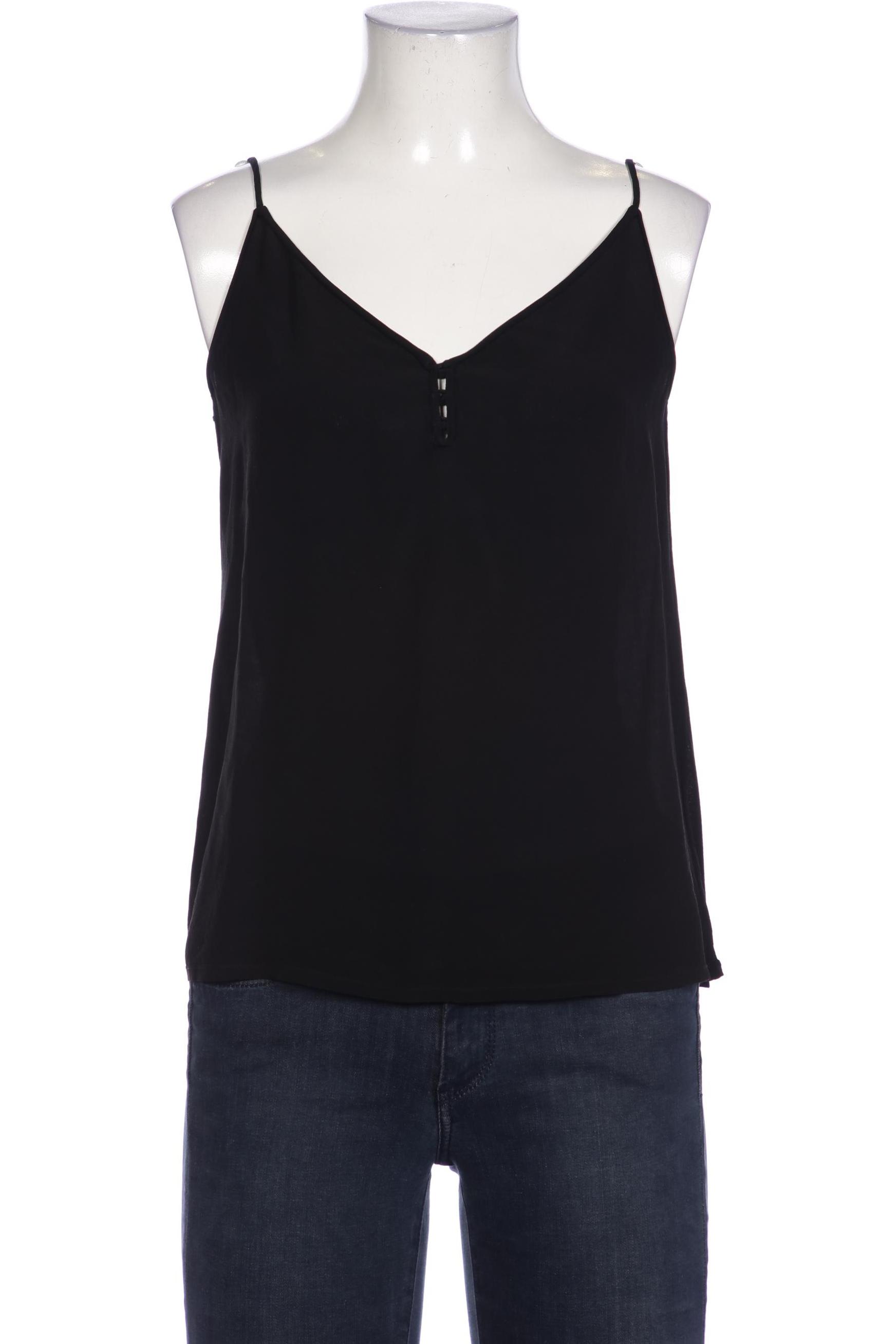 

Massimo Dutti Damen Top, schwarz, Gr. 36
