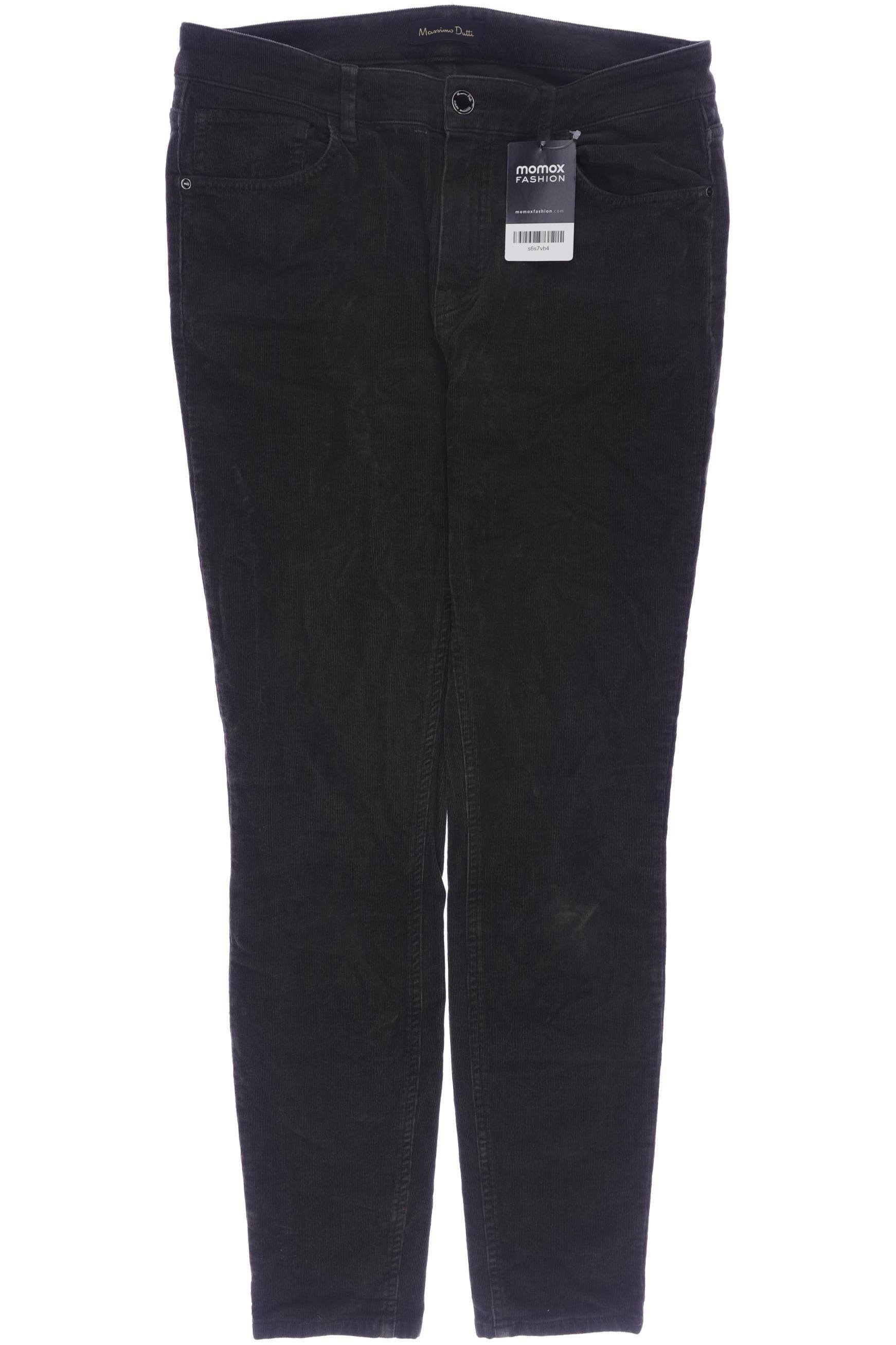 

Massimo Dutti Damen Stoffhose, grün, Gr. 30