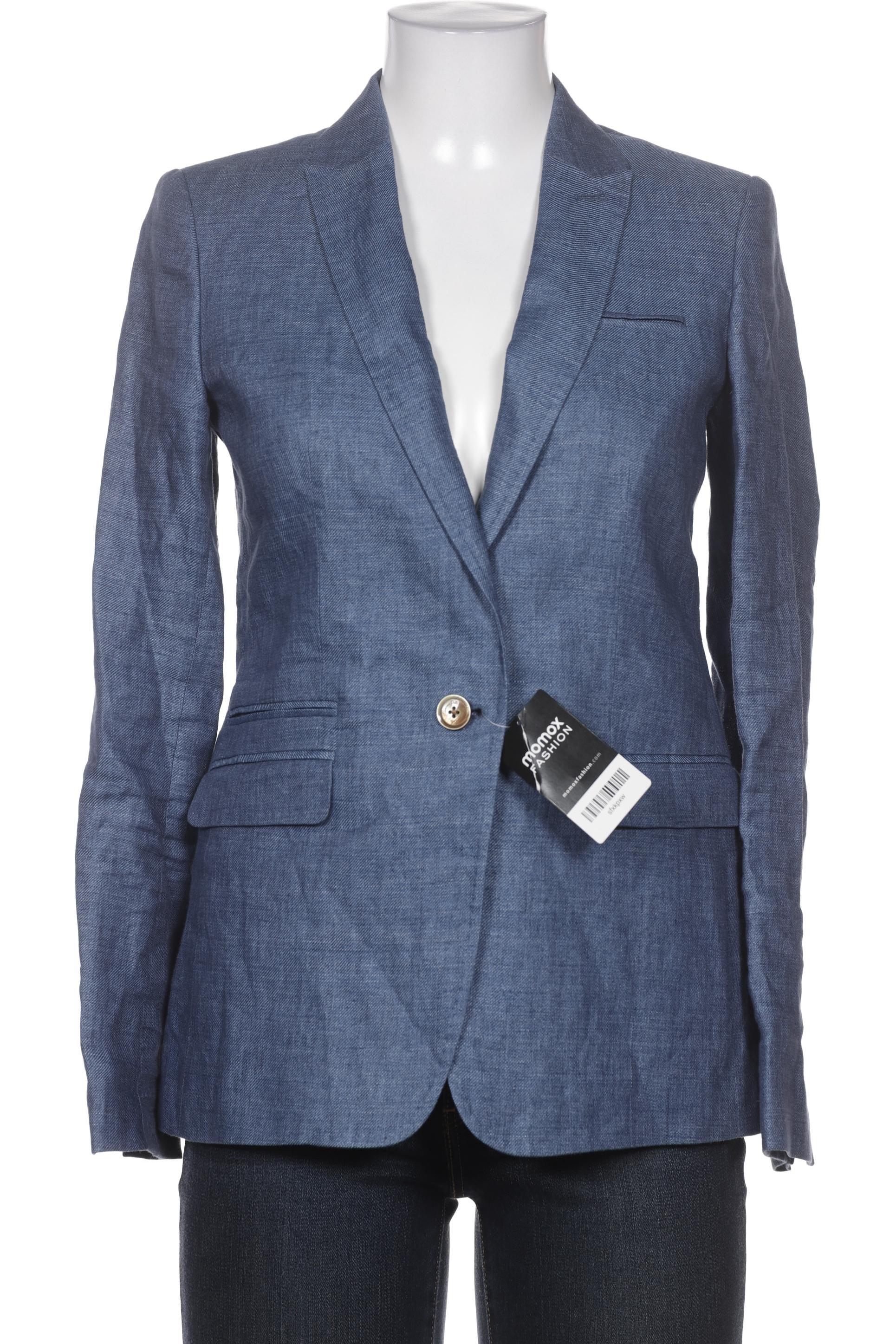 

Massimo Dutti Damen Blazer, blau, Gr. 38