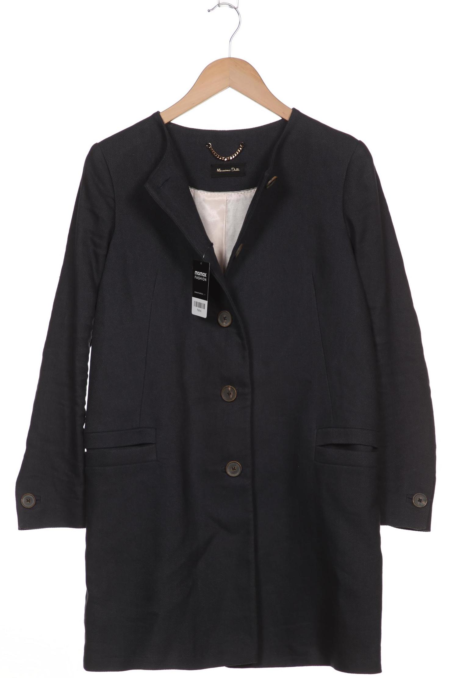 

Massimo Dutti Damen Mantel, grau, Gr. 38
