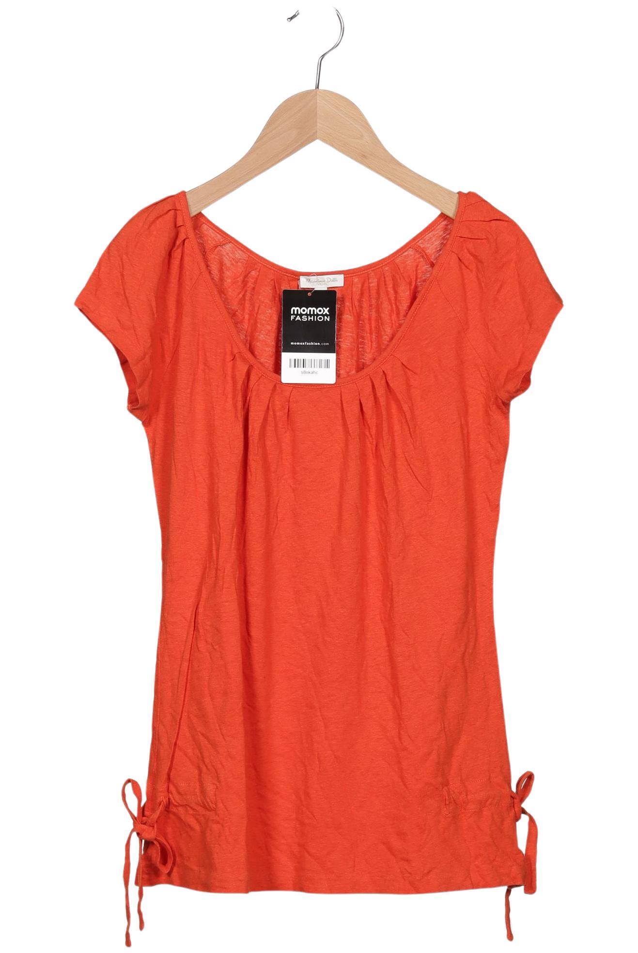 

Massimo Dutti Damen T-Shirt, orange, Gr. 34