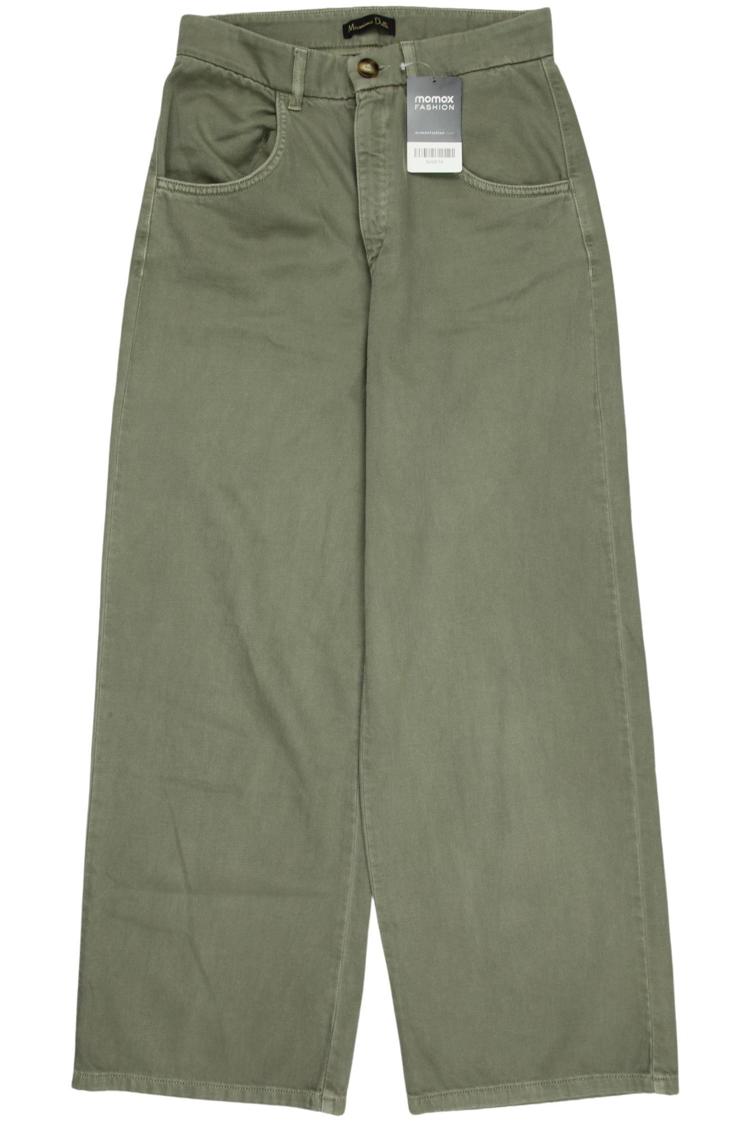

Massimo Dutti Damen Jeans, grün, Gr. 38