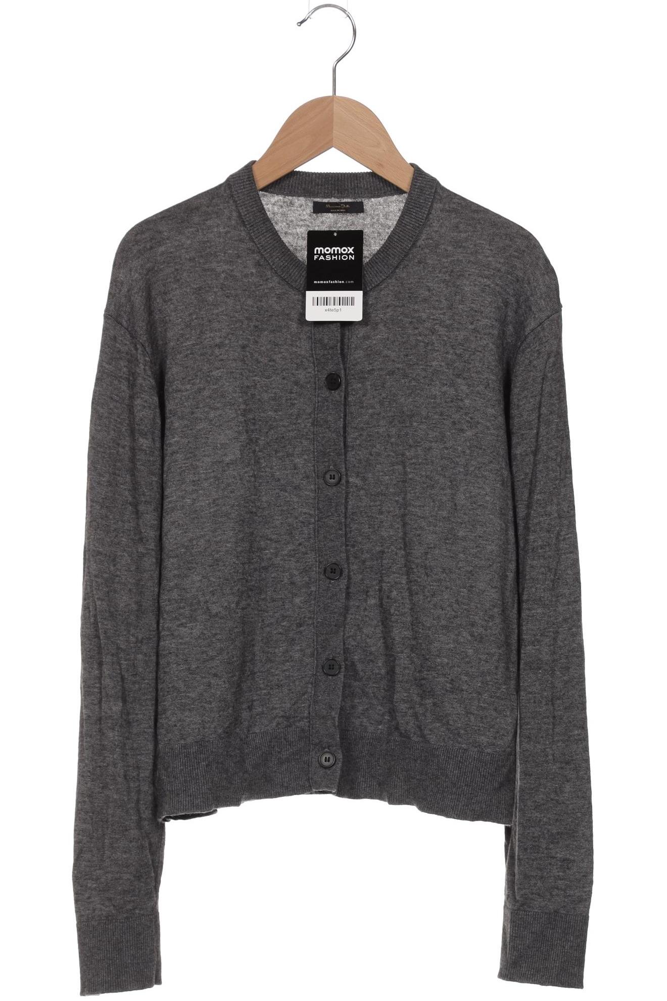 

Massimo Dutti Damen Strickjacke, grau, Gr. 38