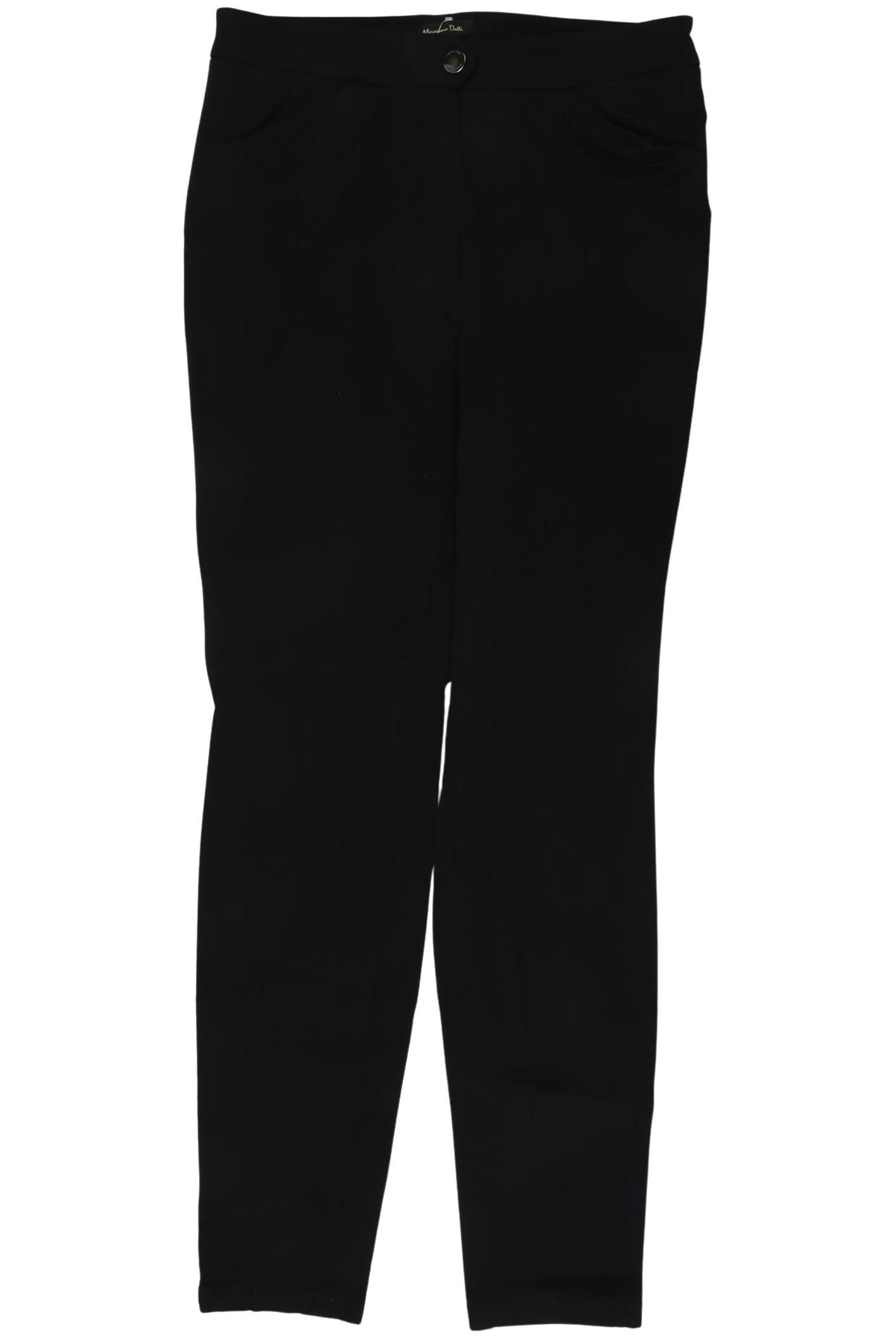 

Massimo Dutti Damen Stoffhose, schwarz, Gr. 36