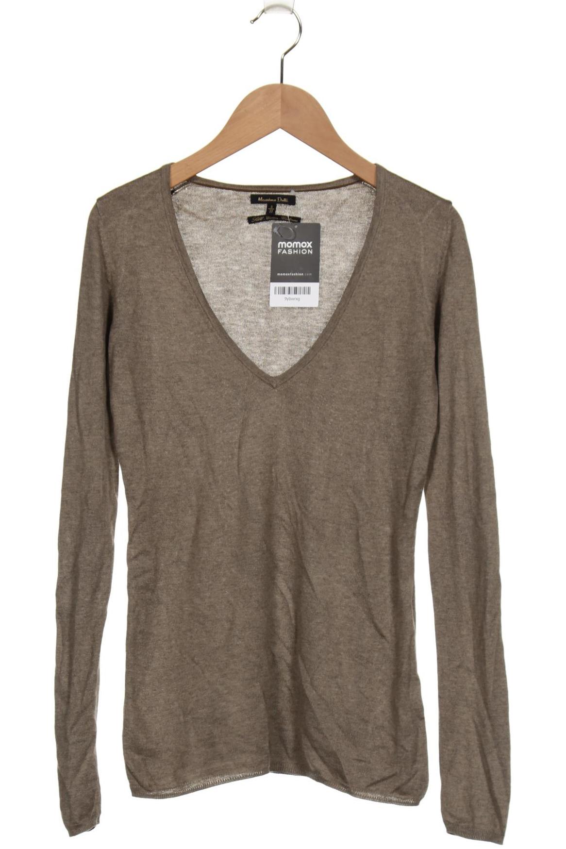 

Massimo Dutti Damen Pullover, braun, Gr. 36