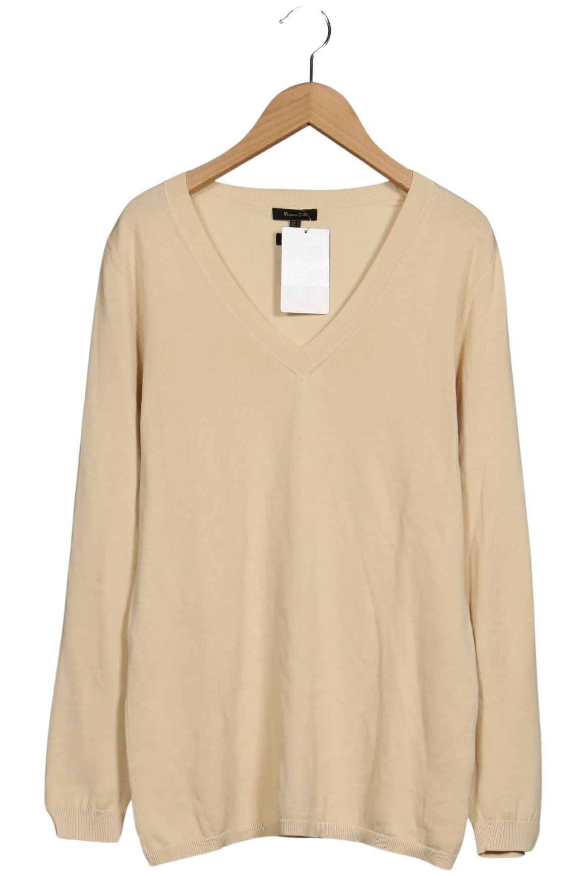 

Massimo Dutti Damen Pullover, beige, Gr. 42