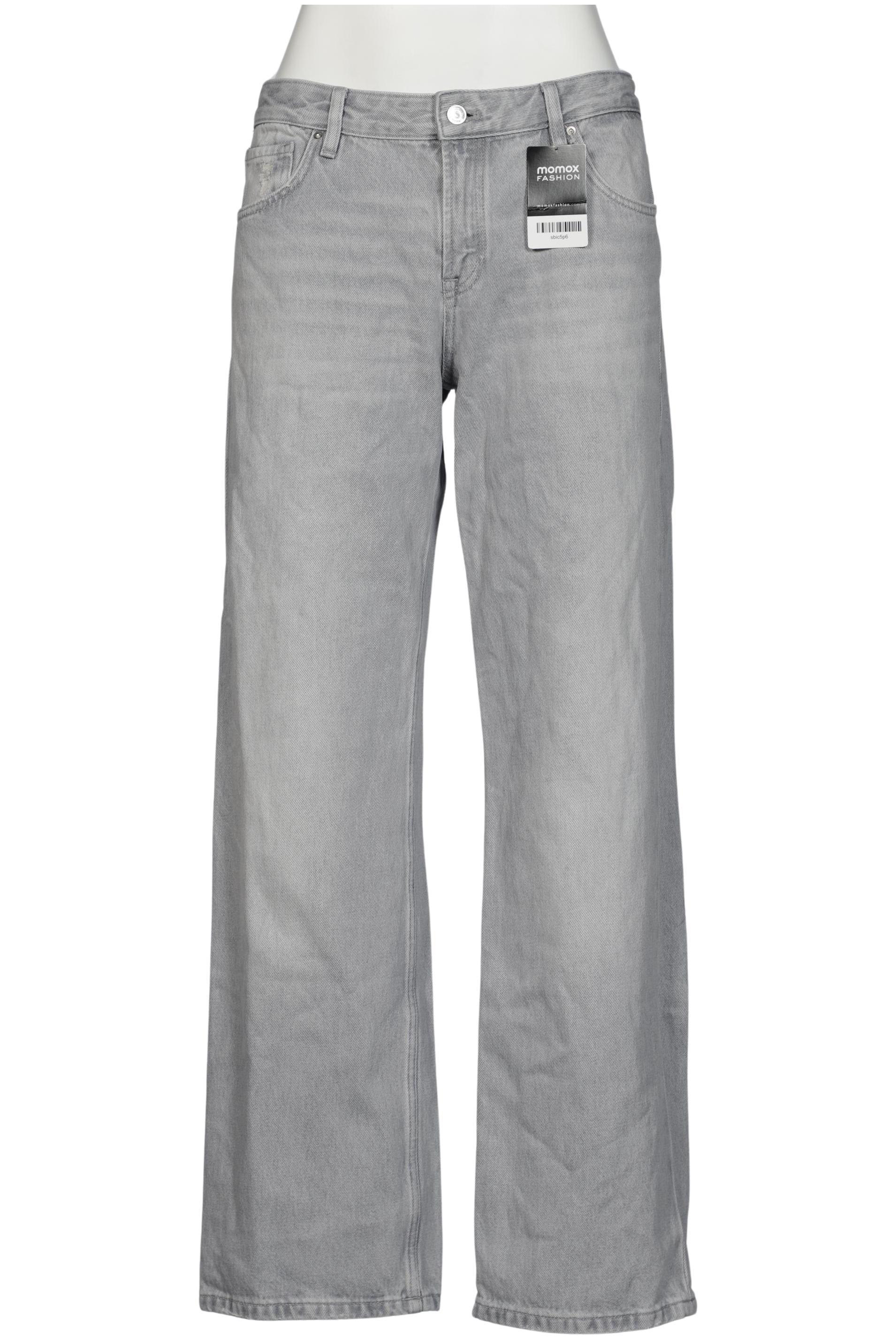 

Massimo Dutti Damen Jeans, grau, Gr. 42