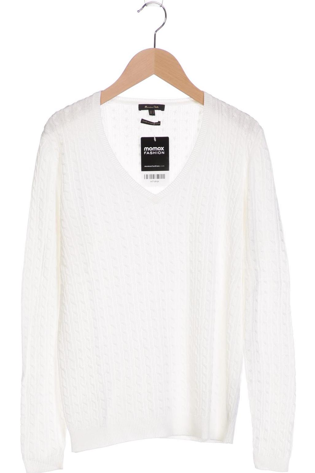 

Massimo Dutti Damen Pullover, weiß