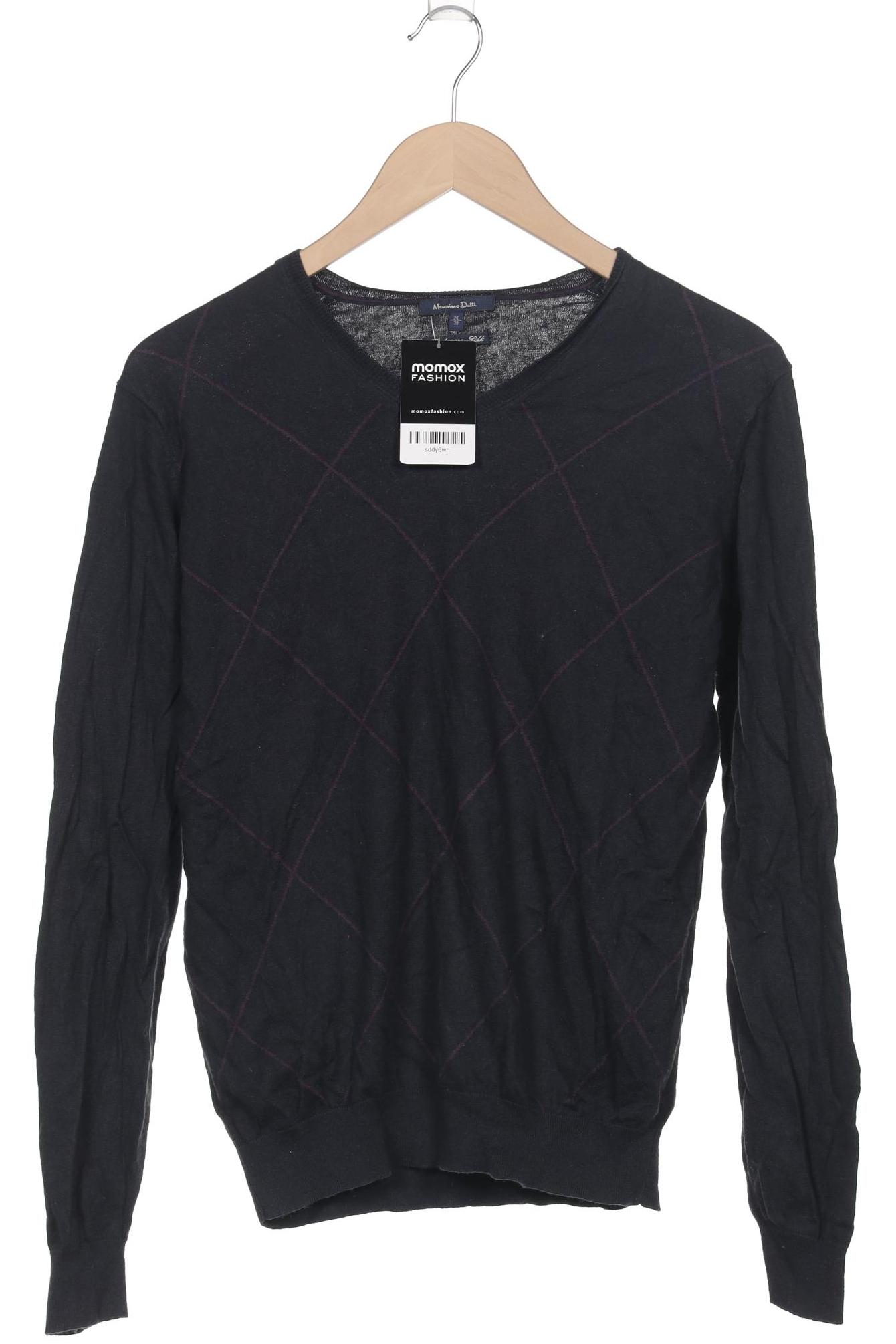 

Massimo Dutti Damen Pullover, marineblau, Gr. 38