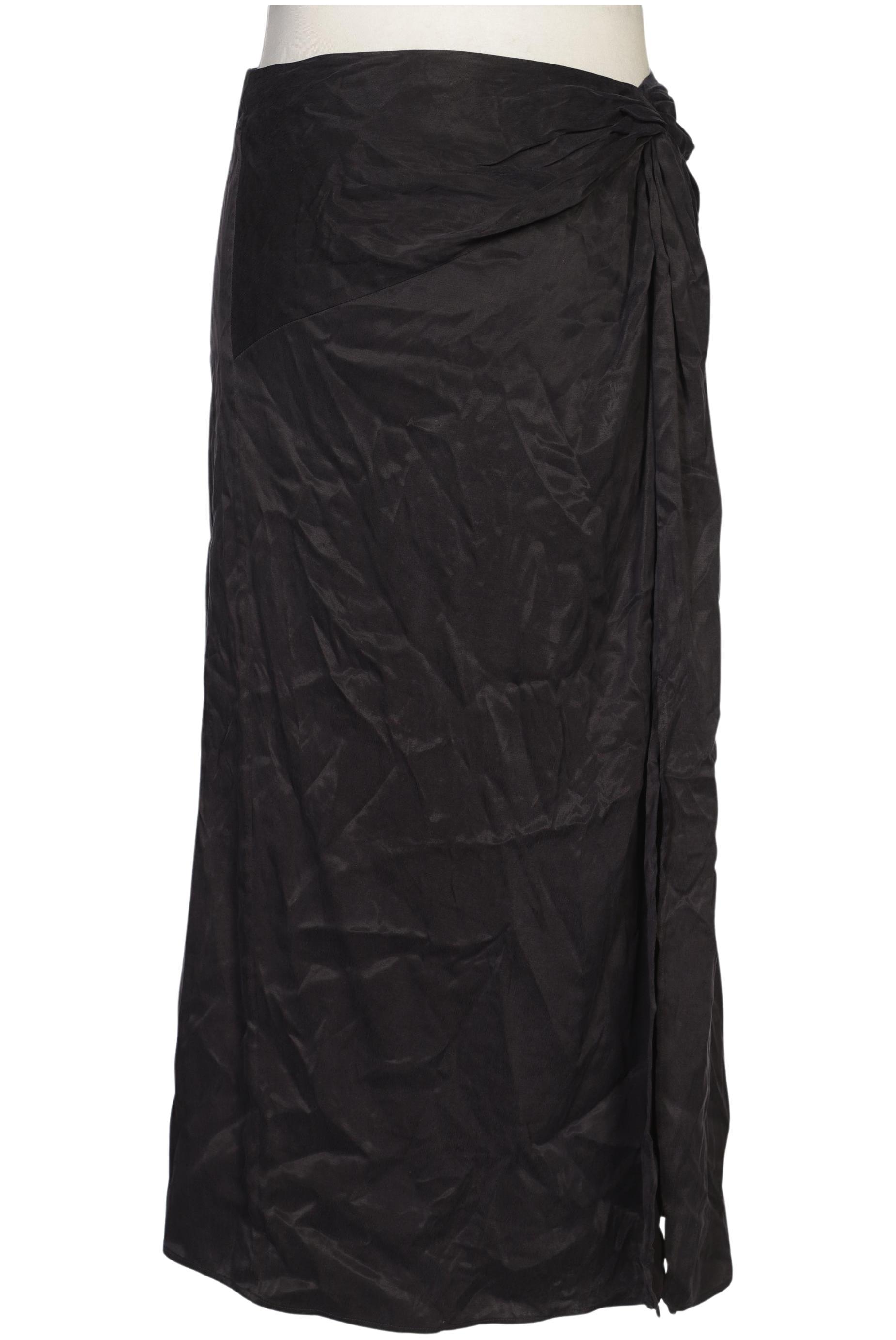 

Massimo Dutti Damen Rock, schwarz, Gr. 42