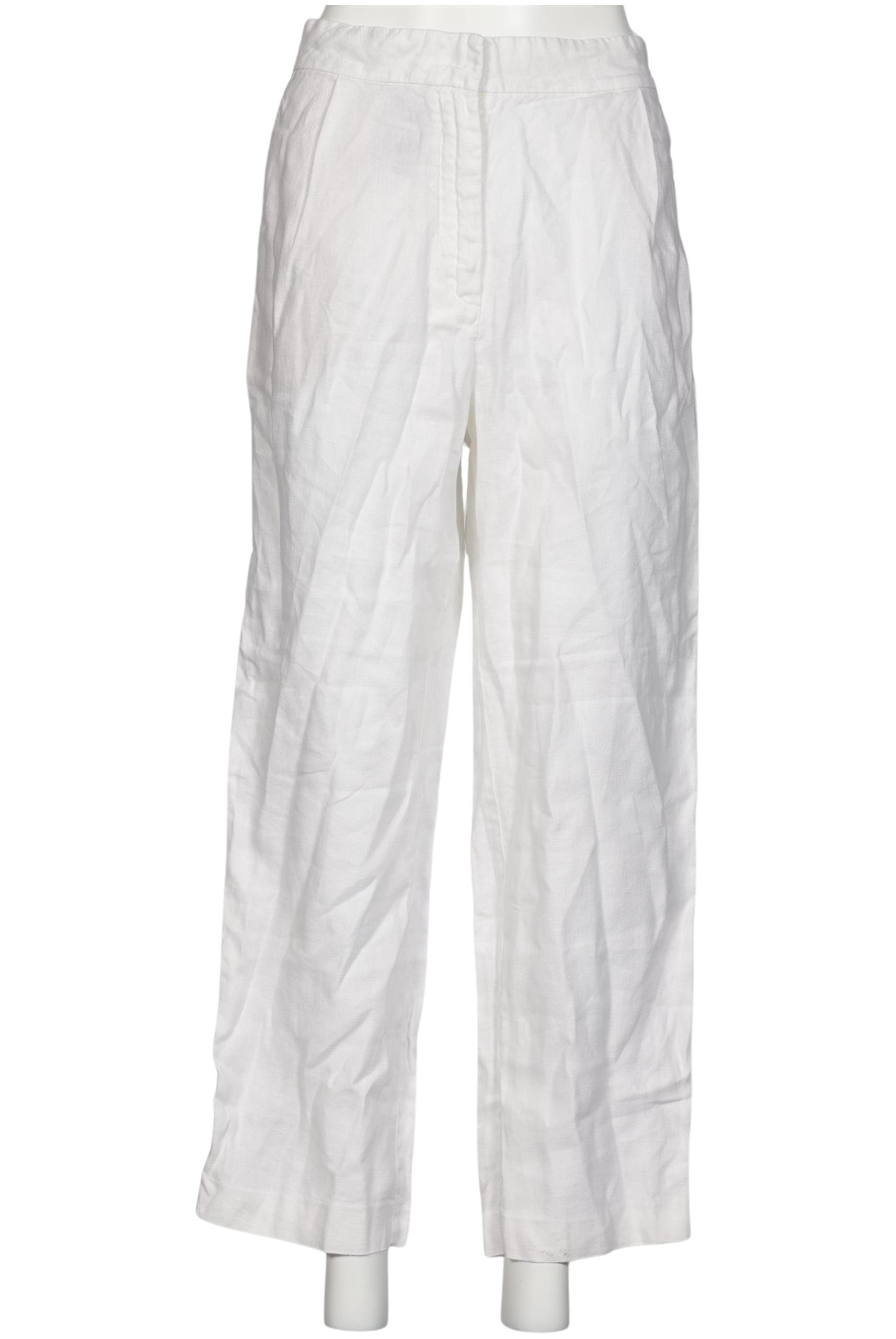 

Massimo Dutti Damen Stoffhose, weiß, Gr. 38