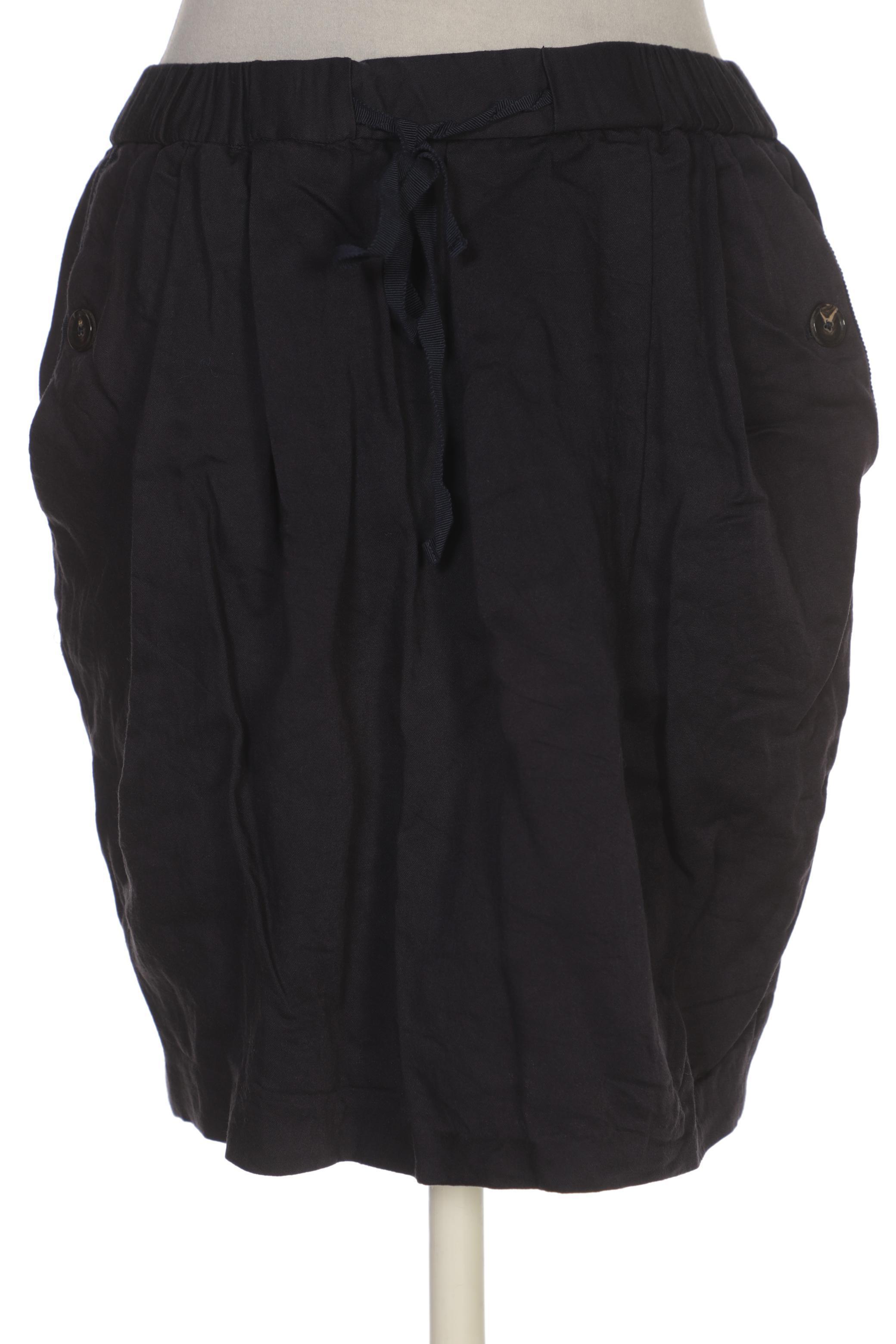 

Massimo Dutti Damen Rock, marineblau, Gr. 38