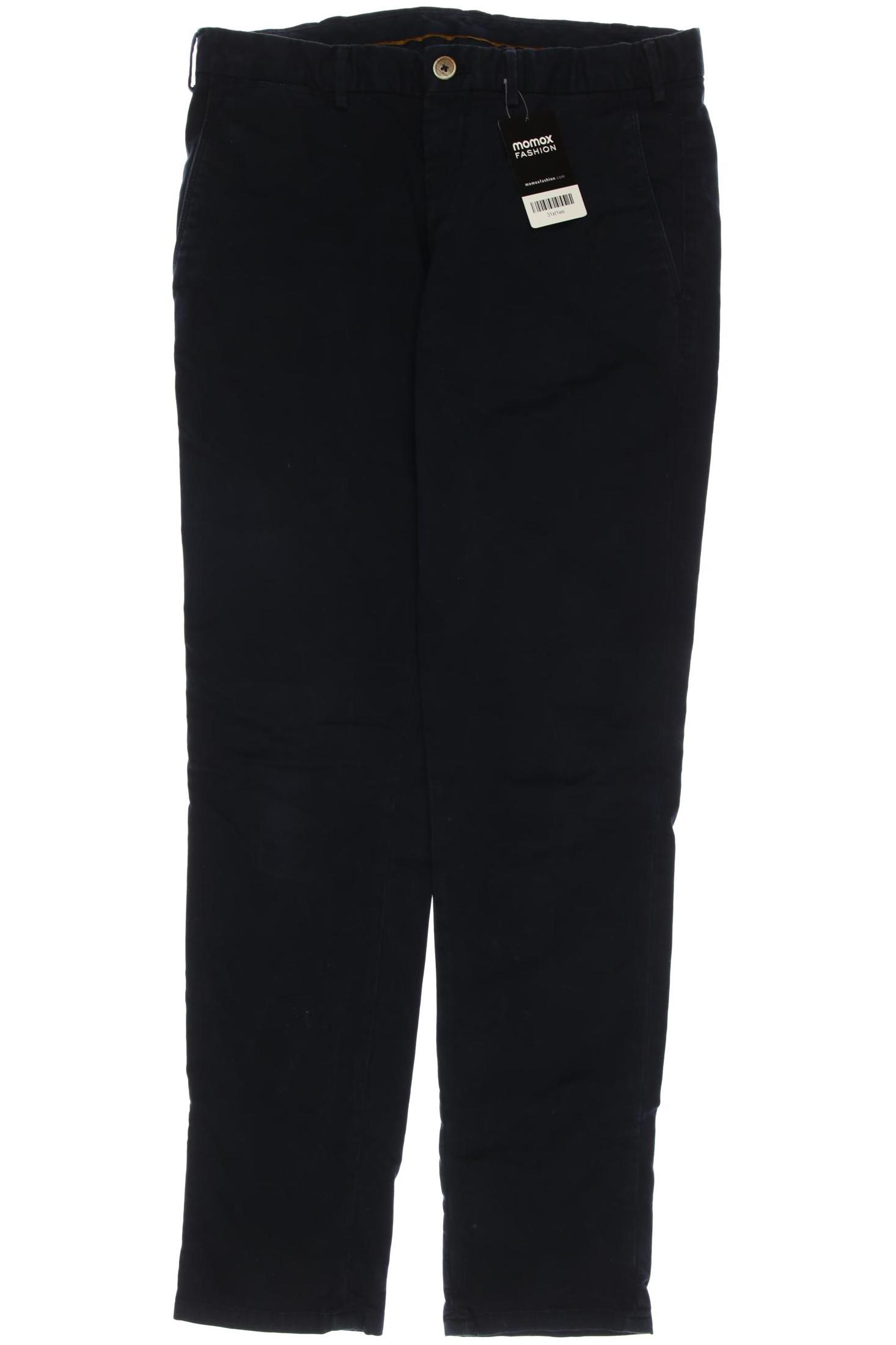 

Massimo Dutti Damen Stoffhose, marineblau, Gr. 40