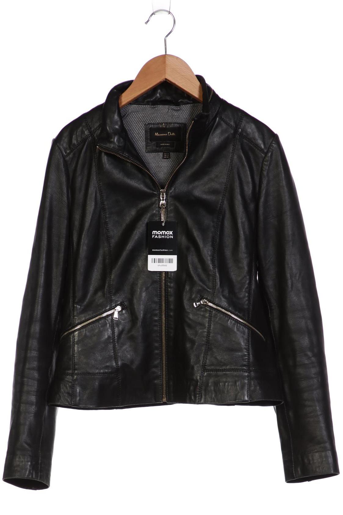 

Massimo Dutti Damen Jacke, schwarz, Gr. 38