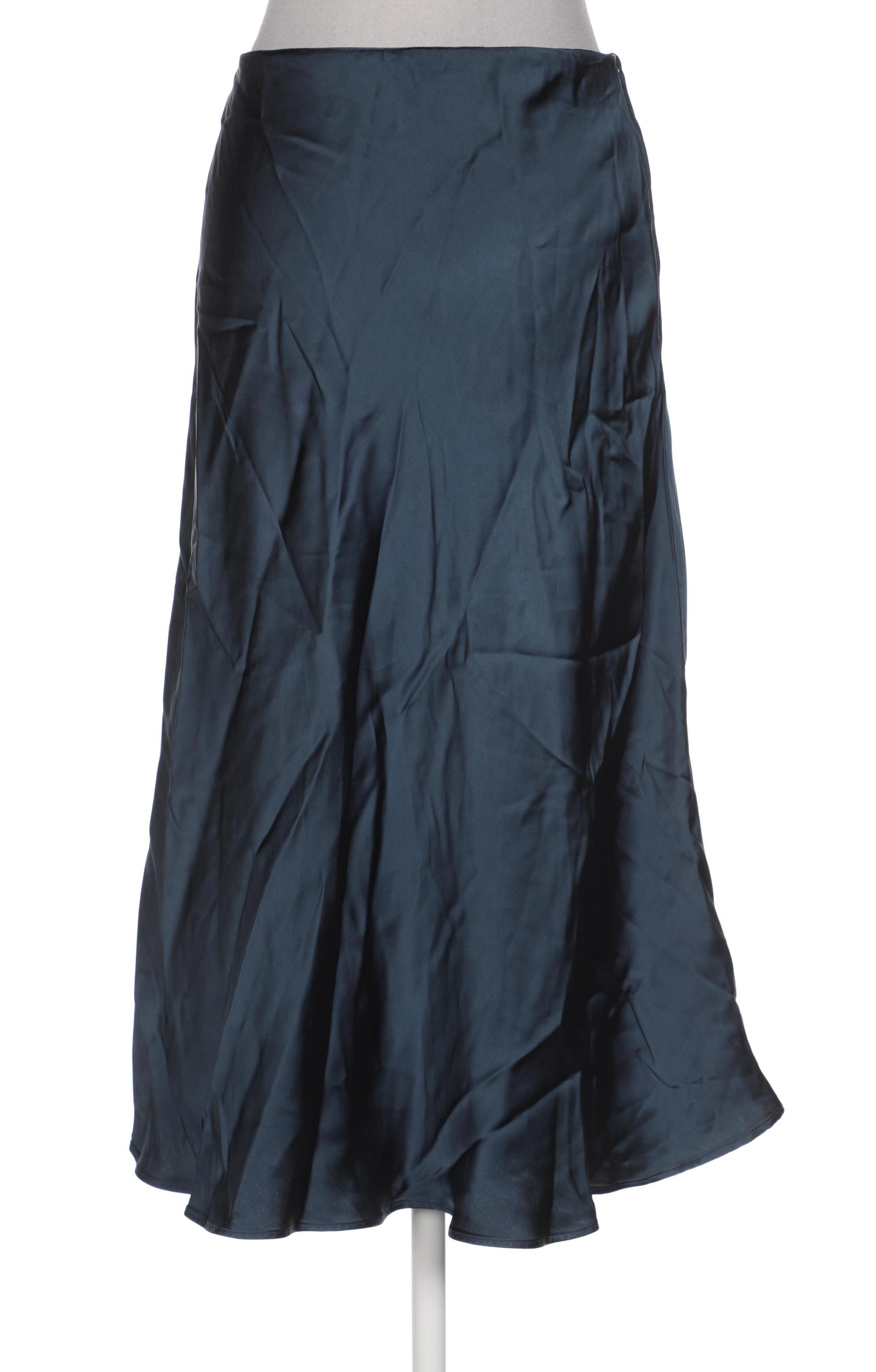 

Massimo Dutti Damen Rock, marineblau, Gr. 36