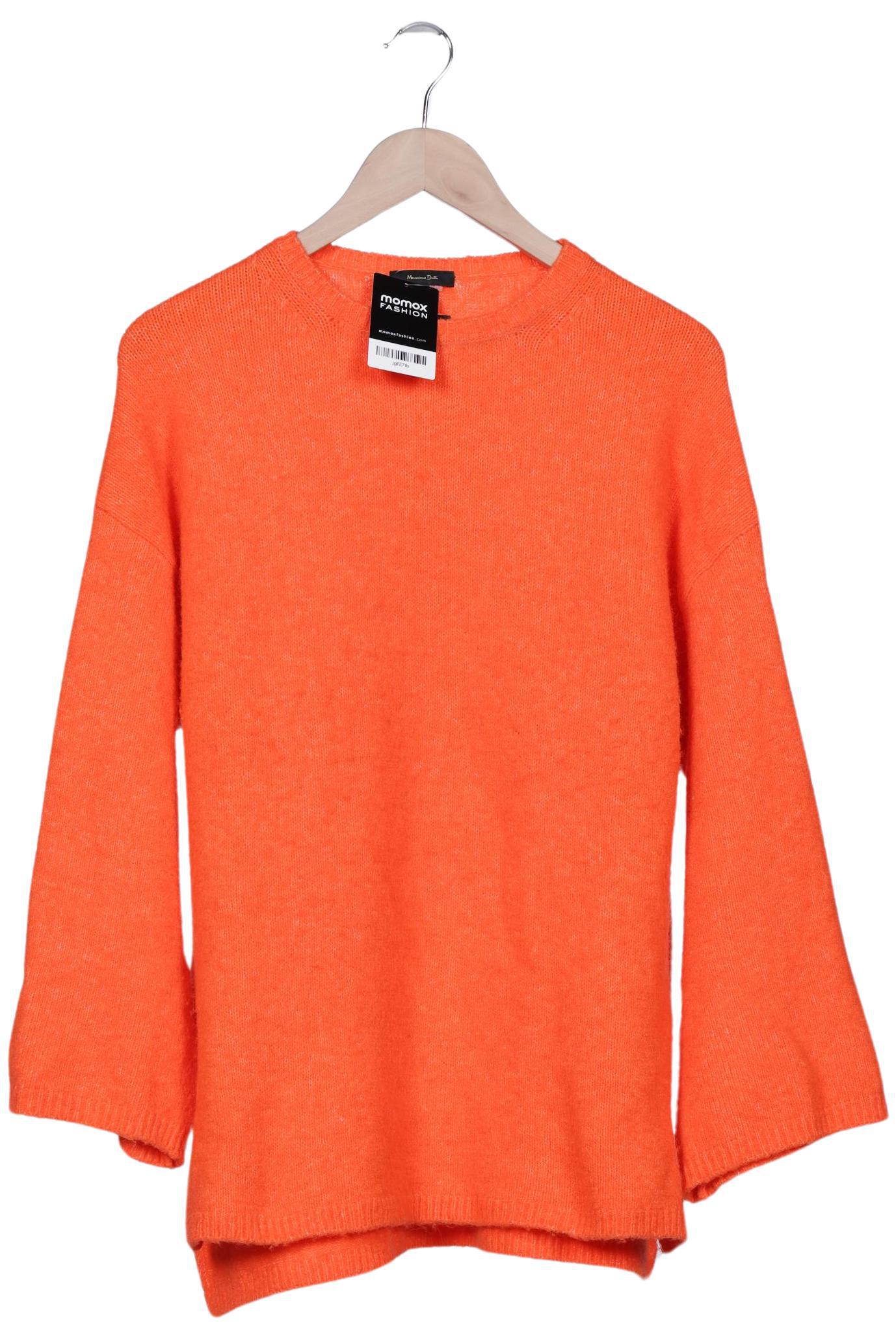 

Massimo Dutti Damen Pullover, orange, Gr. 38