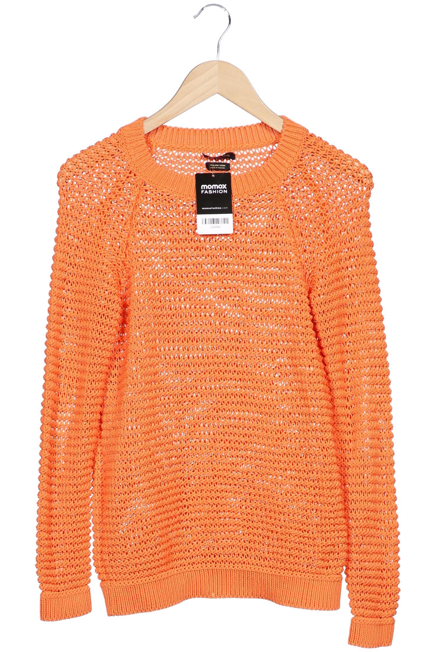 

Massimo Dutti Damen Pullover, orange, Gr. 38