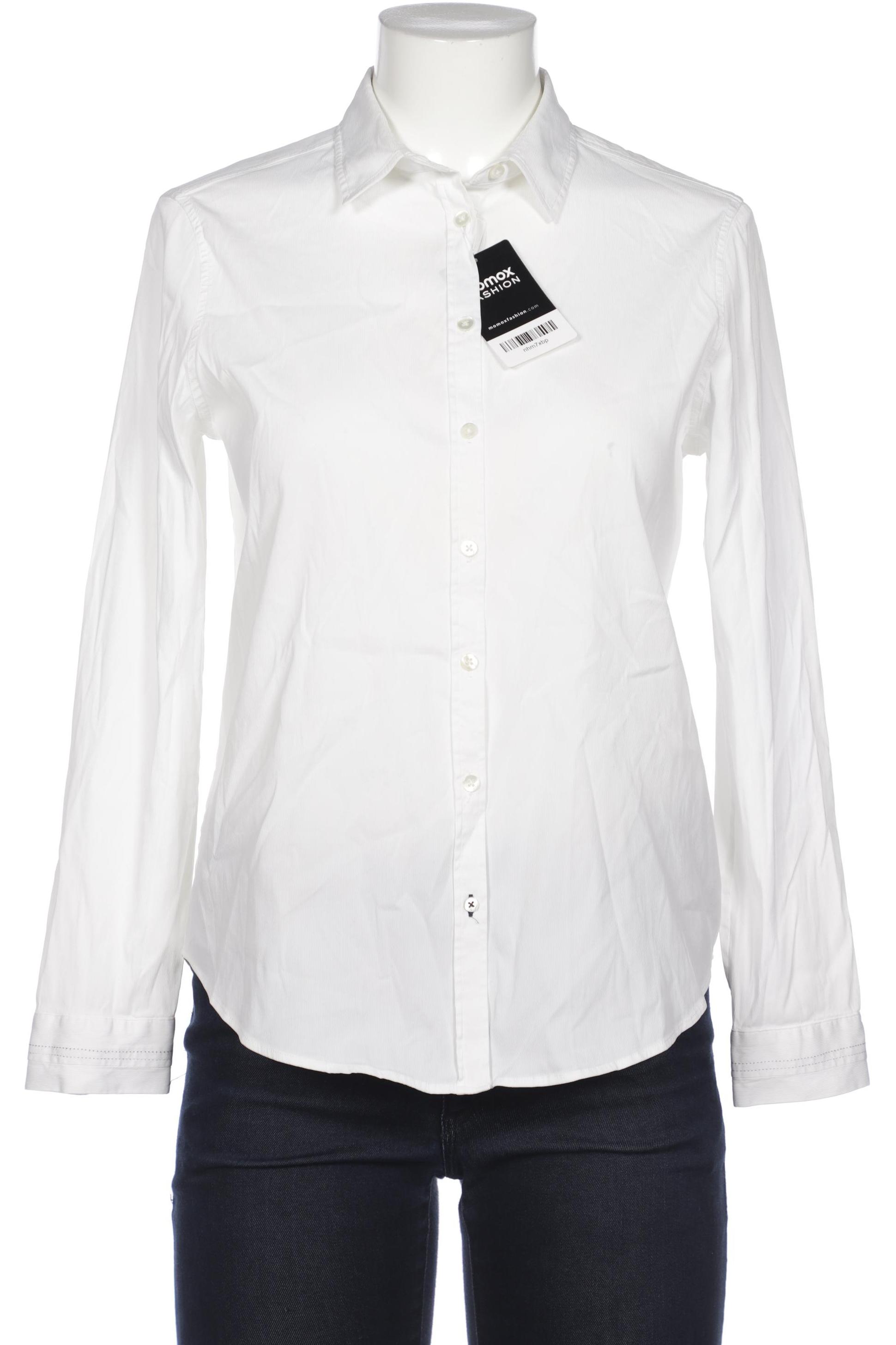 

Massimo Dutti Damen Bluse, weiß, Gr. 44