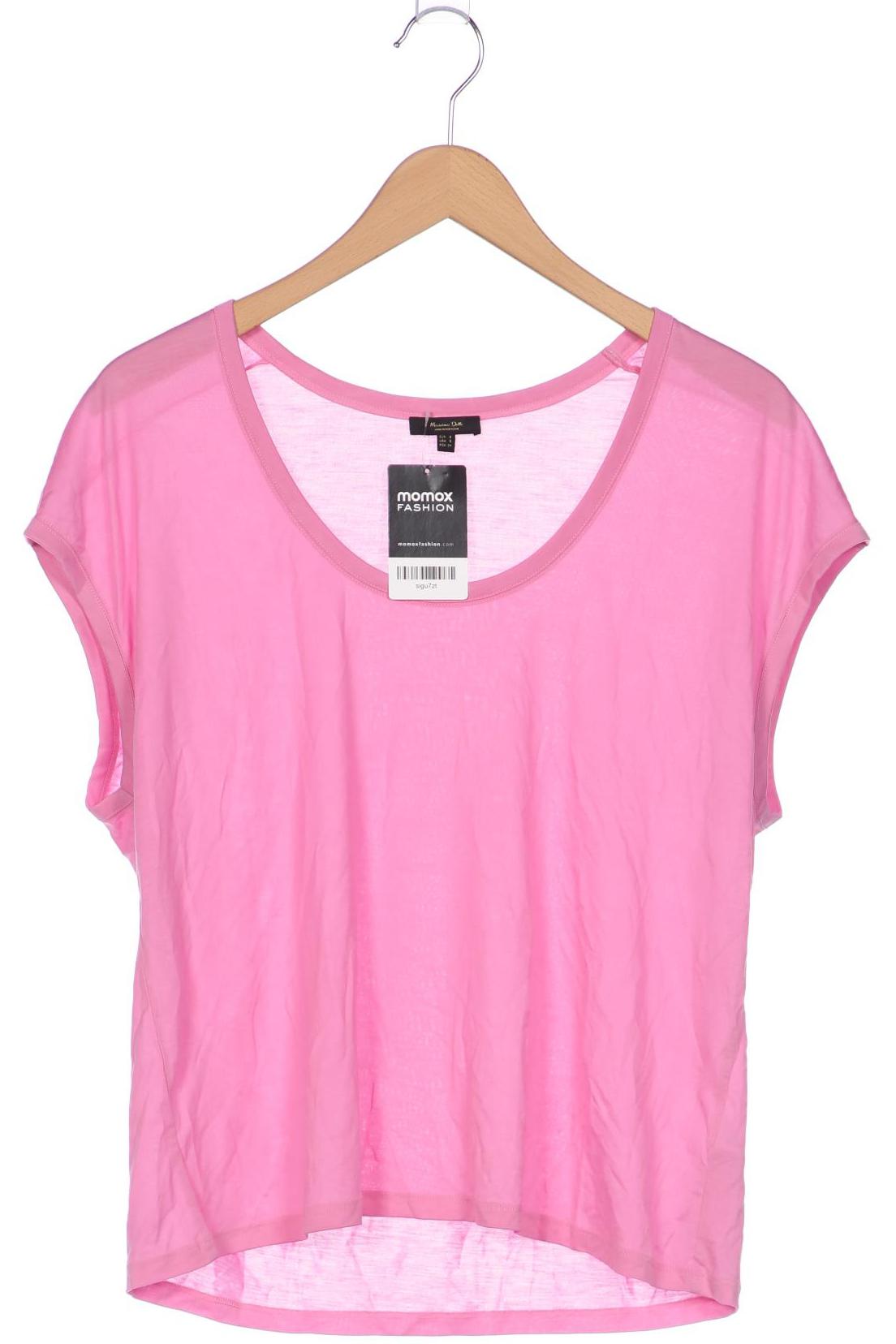

Massimo Dutti Damen T-Shirt, pink, Gr. 36