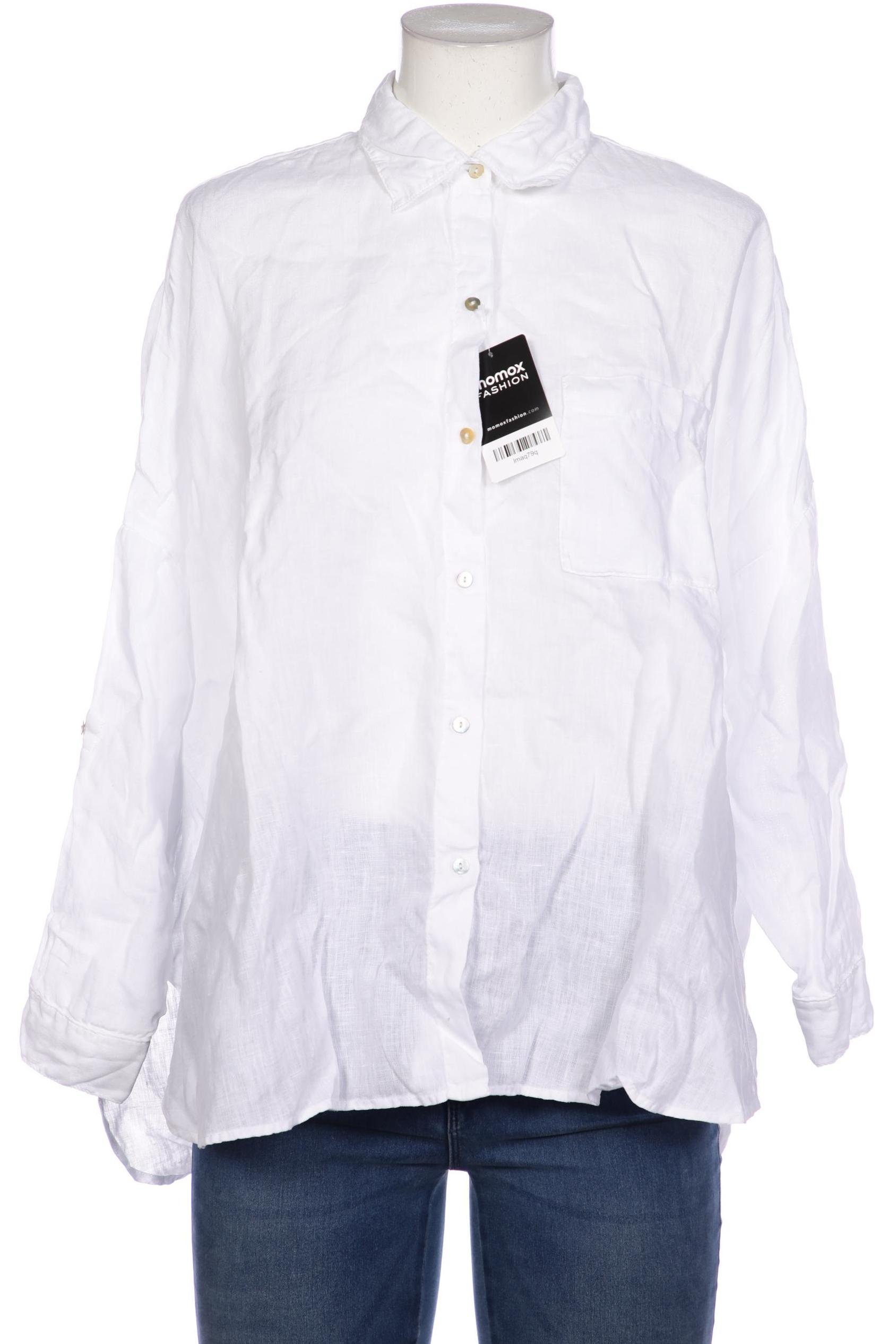 

Massimo Dutti Damen Bluse, weiß, Gr. 42