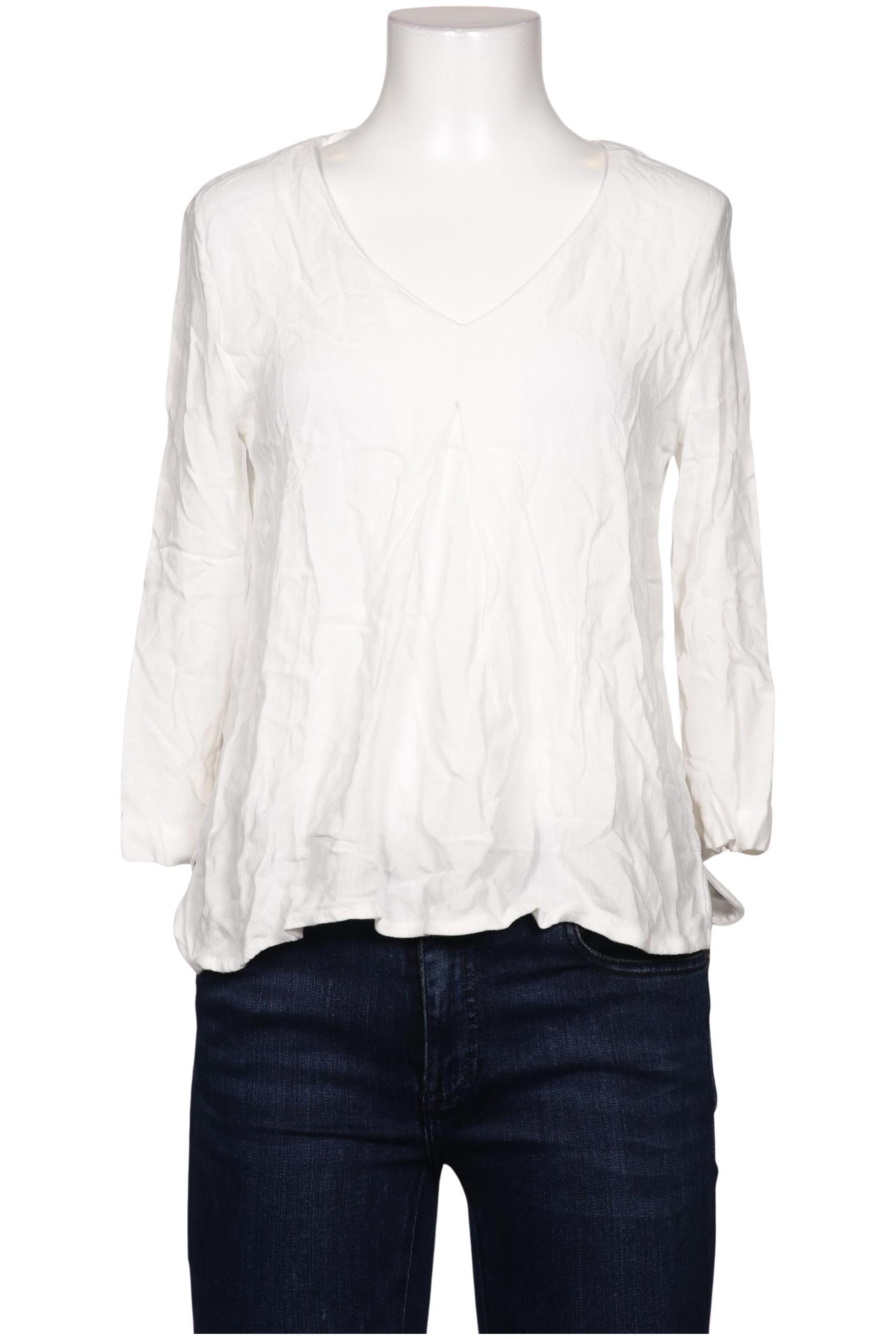 

Massimo Dutti Damen Bluse, weiß, Gr. 38