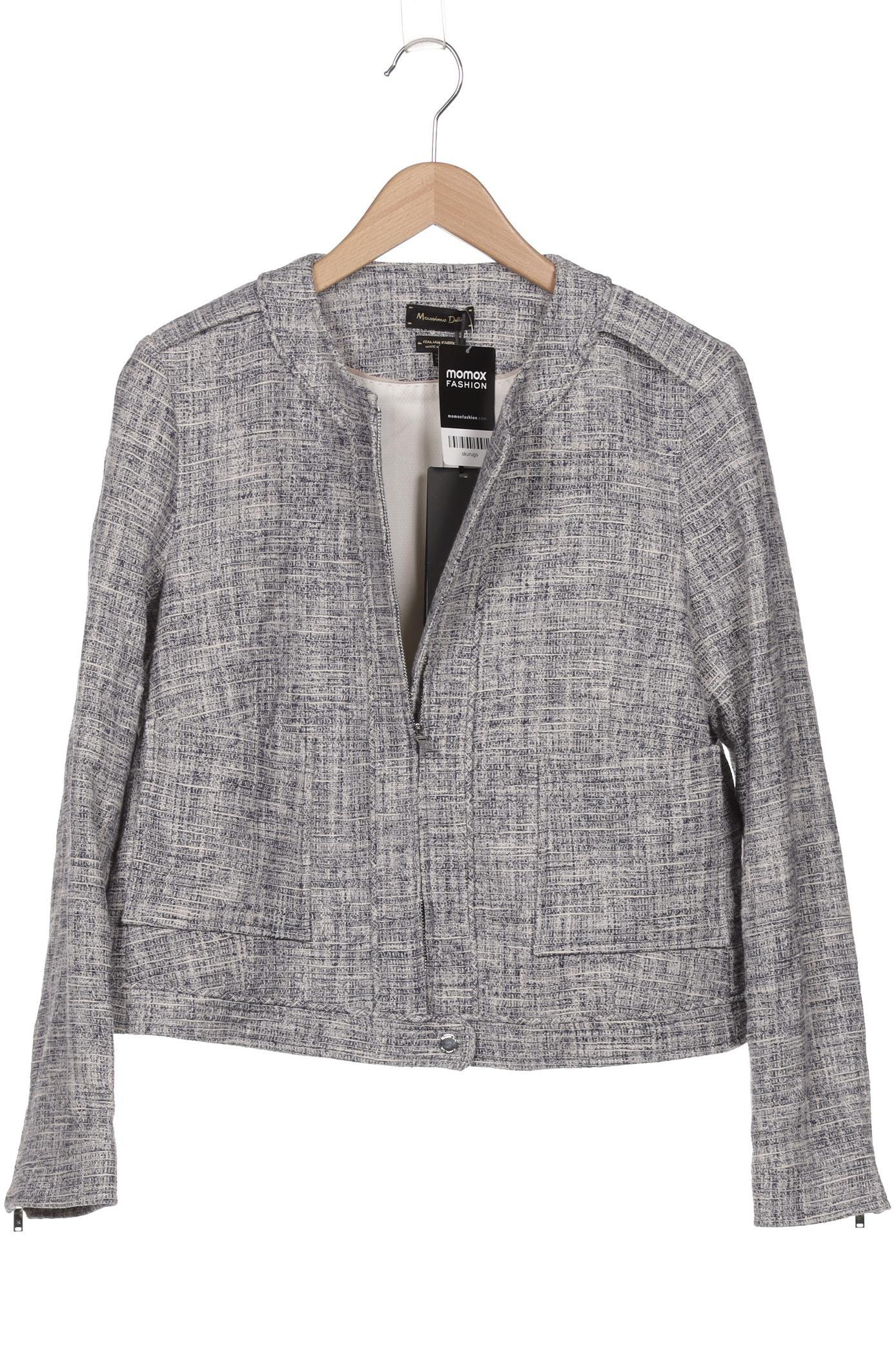 

Massimo Dutti Damen Jacke, blau, Gr. 44