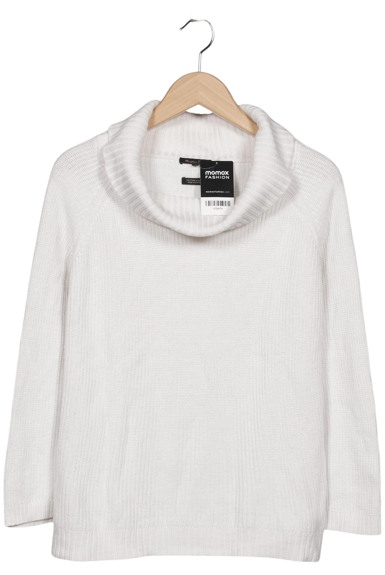

Massimo Dutti Damen Pullover, cremeweiß, Gr. 36